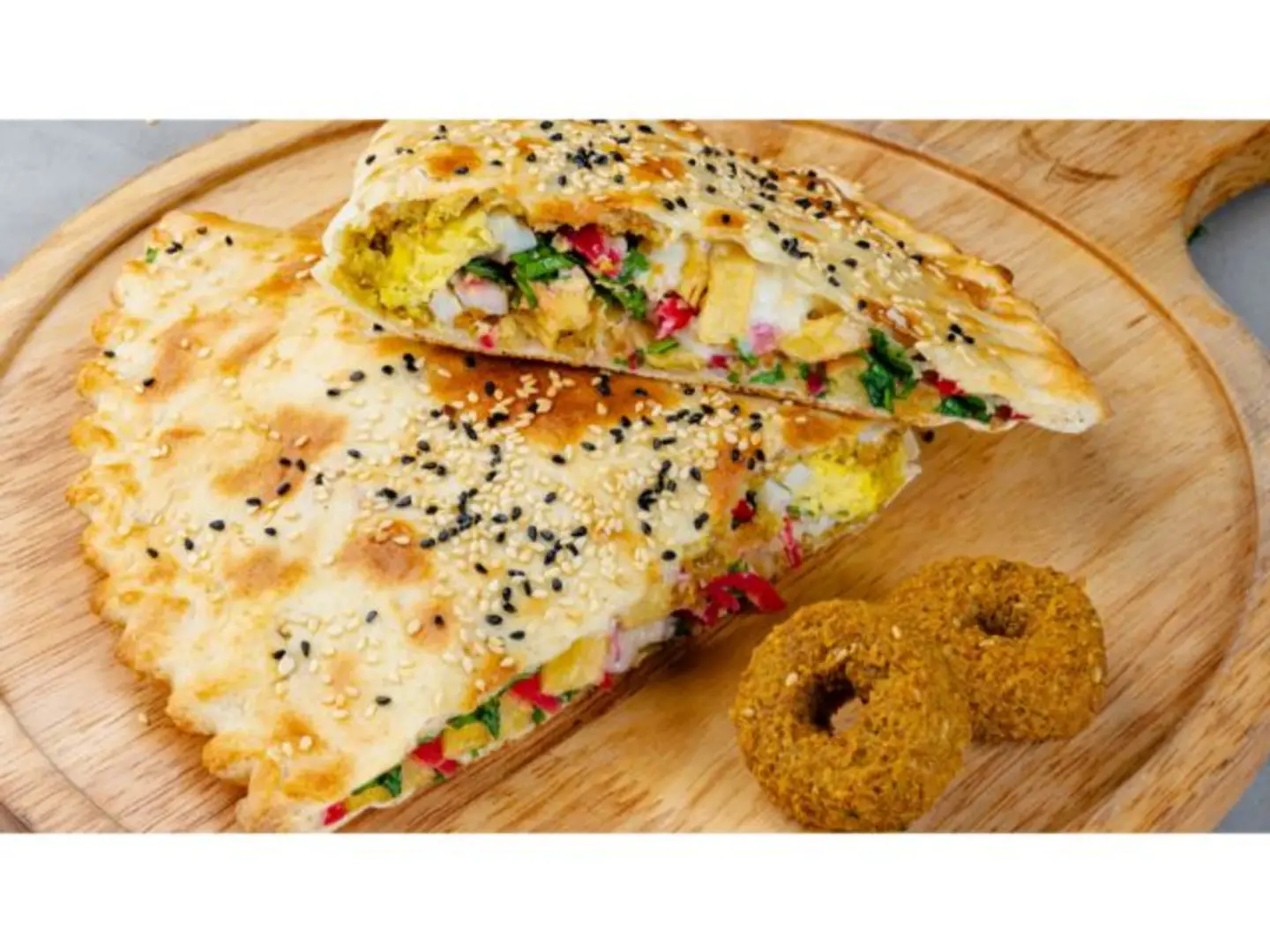 فطيره فلافل بالفرن