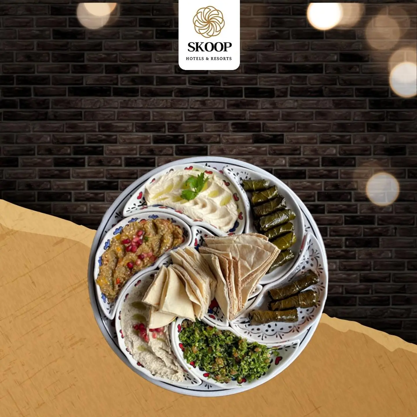 Your Choice Of Eastern Mezze