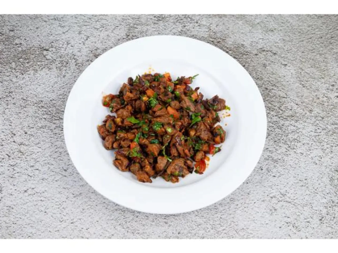 طبق مقلقل لحم بلدي