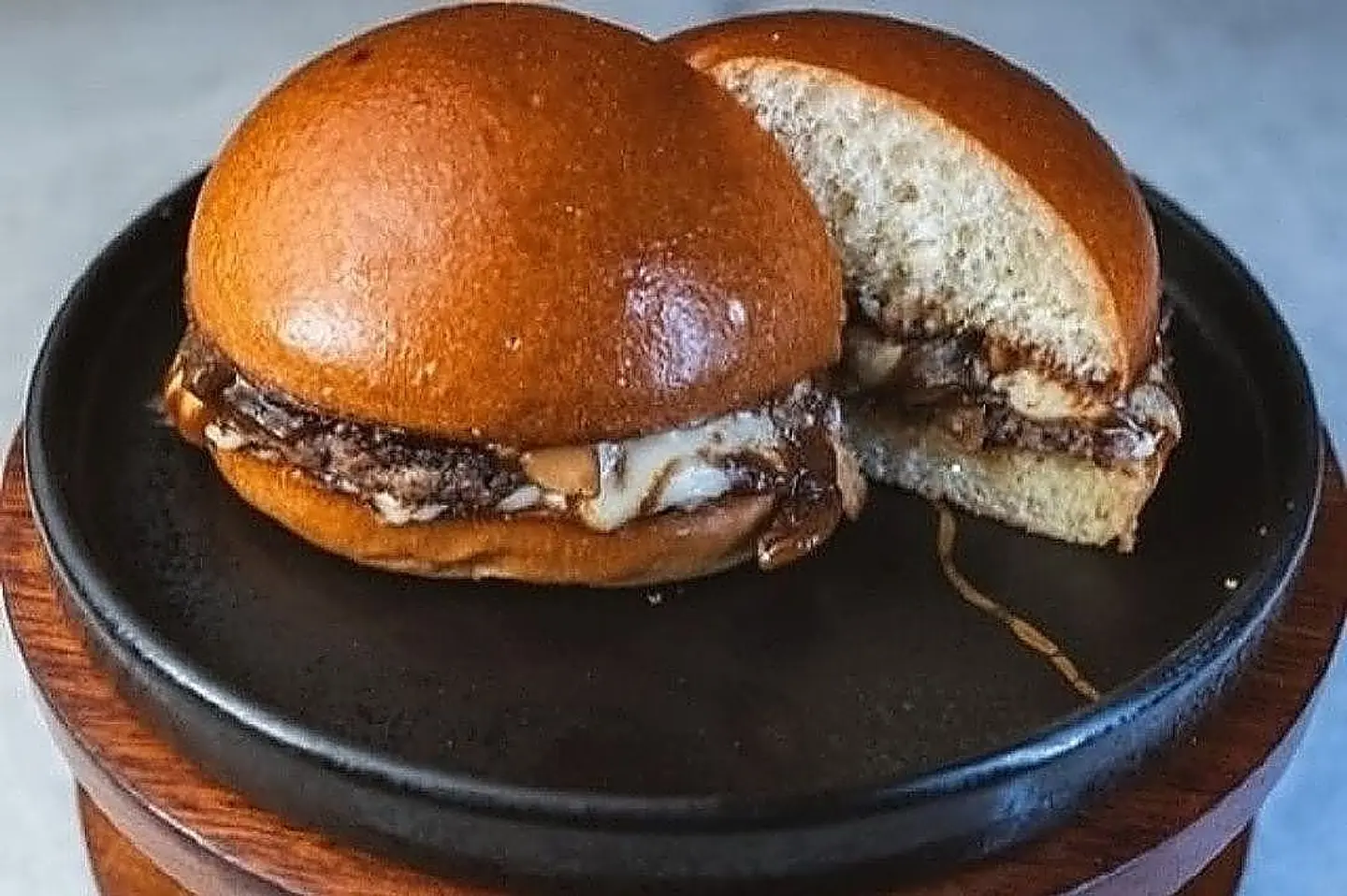 Mushroom Swiss Burger