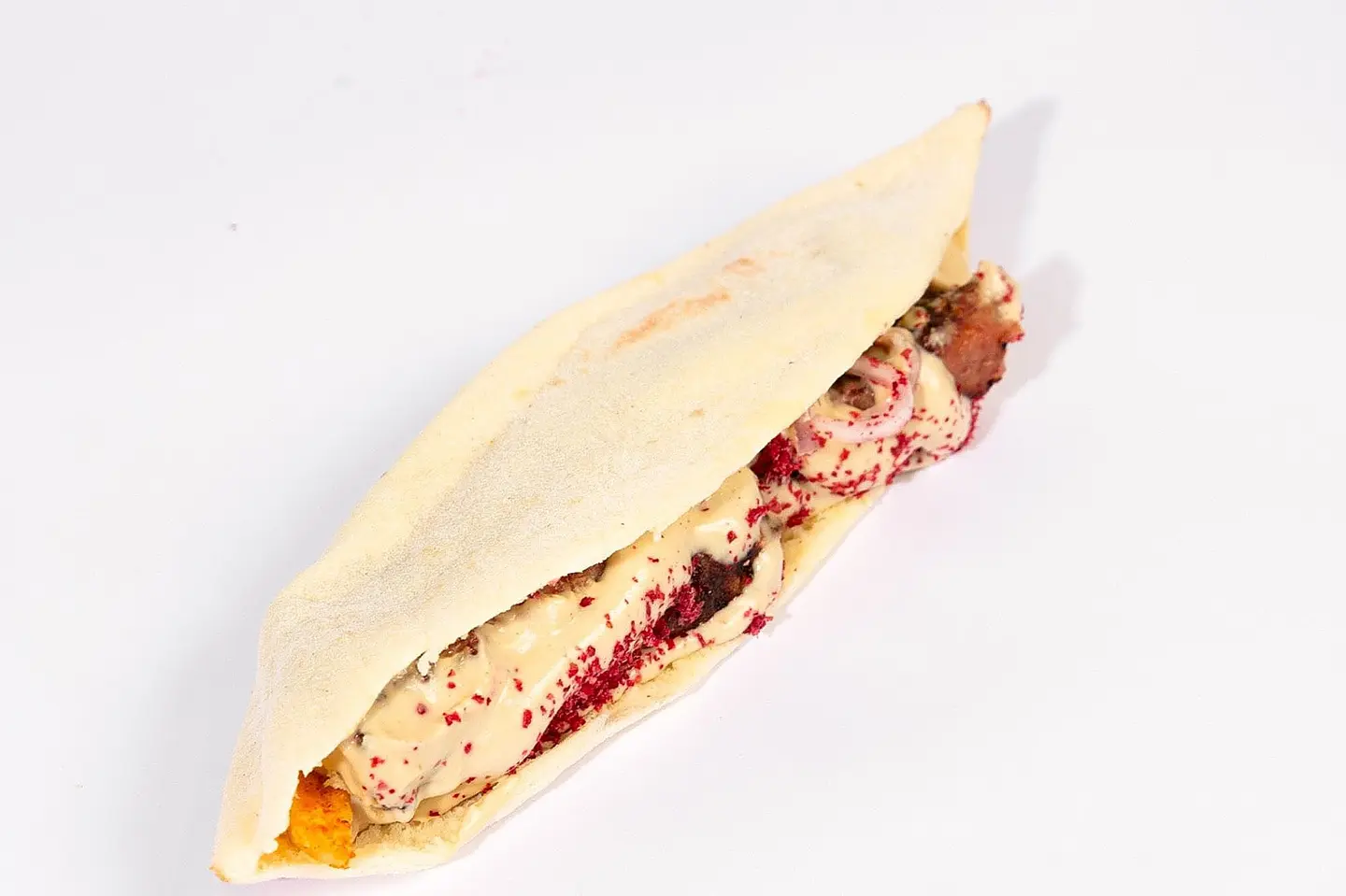 ساندويش كباب مدخن بالدبس الرمان