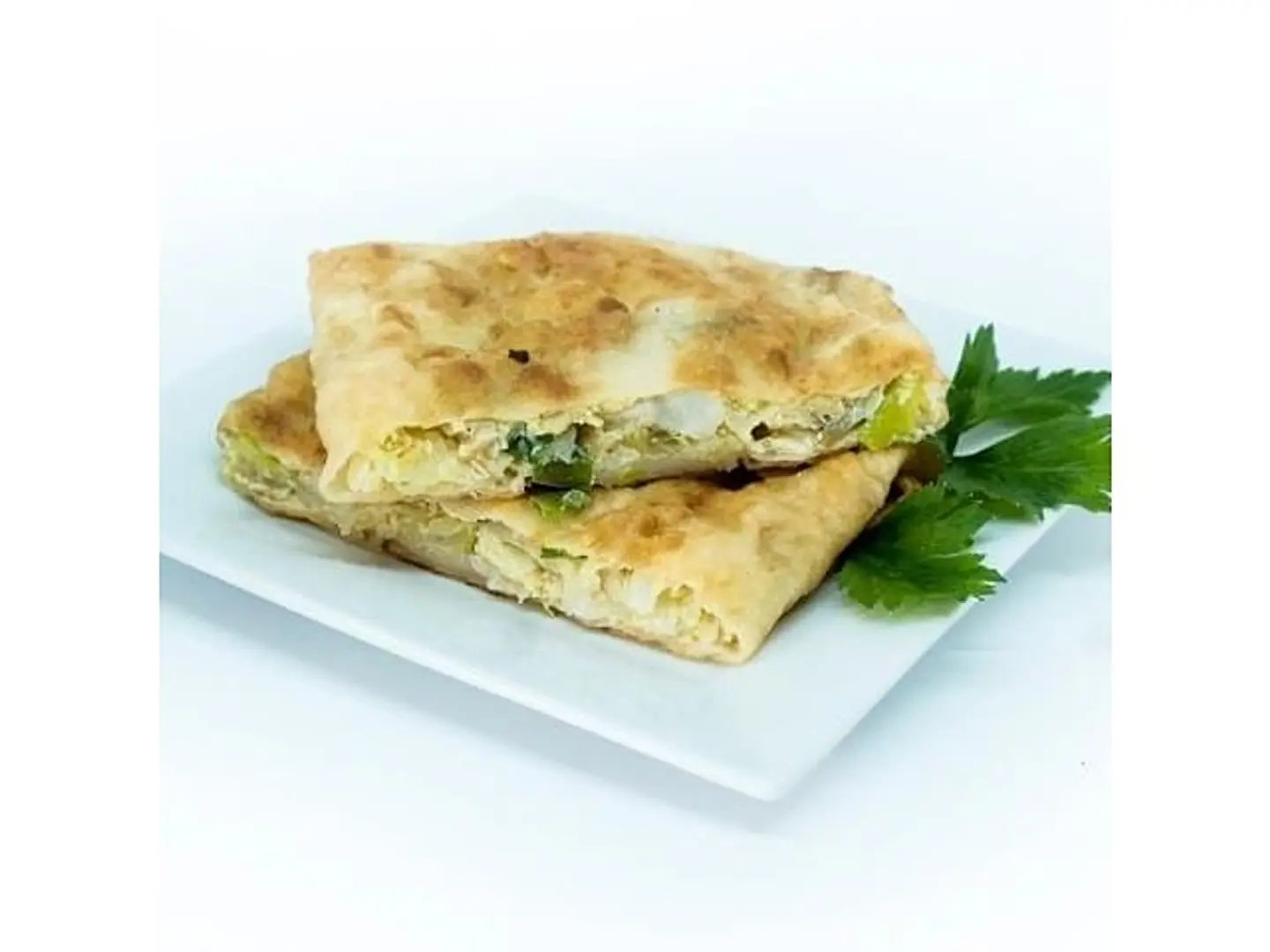 Salty Mutabbak With Vegetables