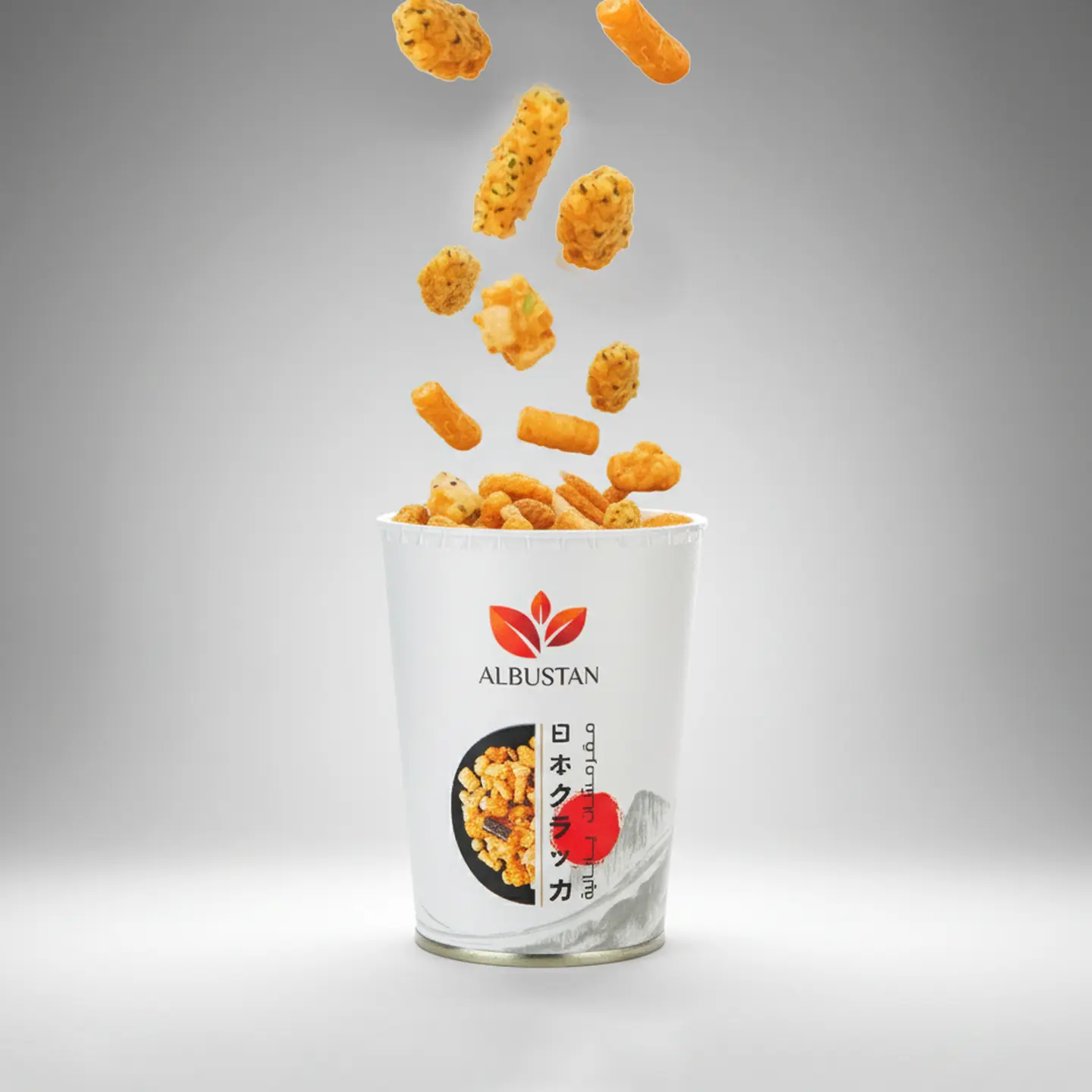 مقرمشات يابانية - كوب مقرمشات يابانية - 100 جم