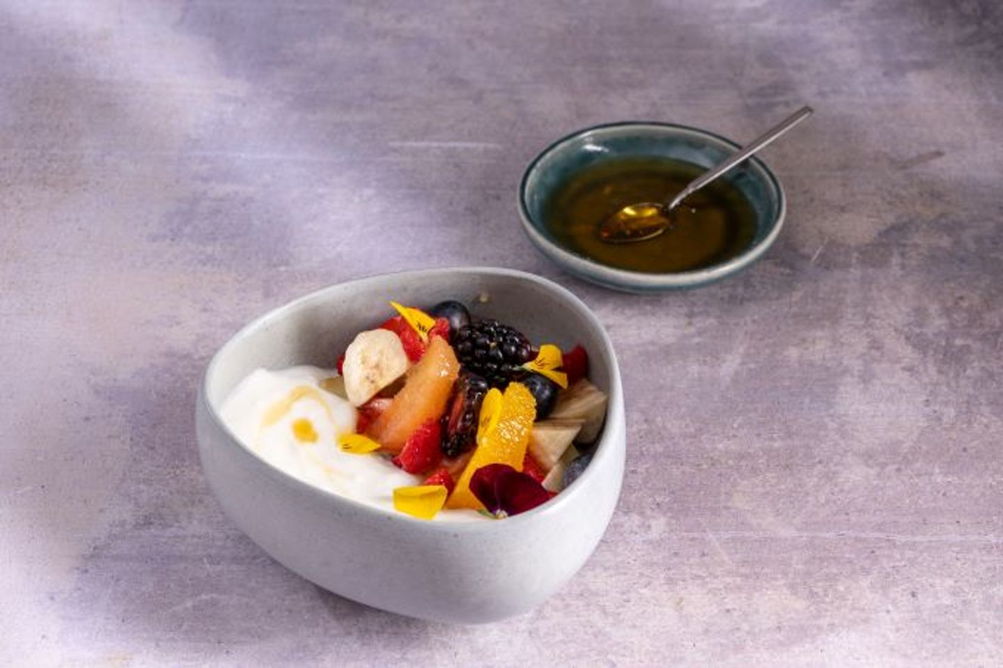 Fresh Fruit And Yogurt