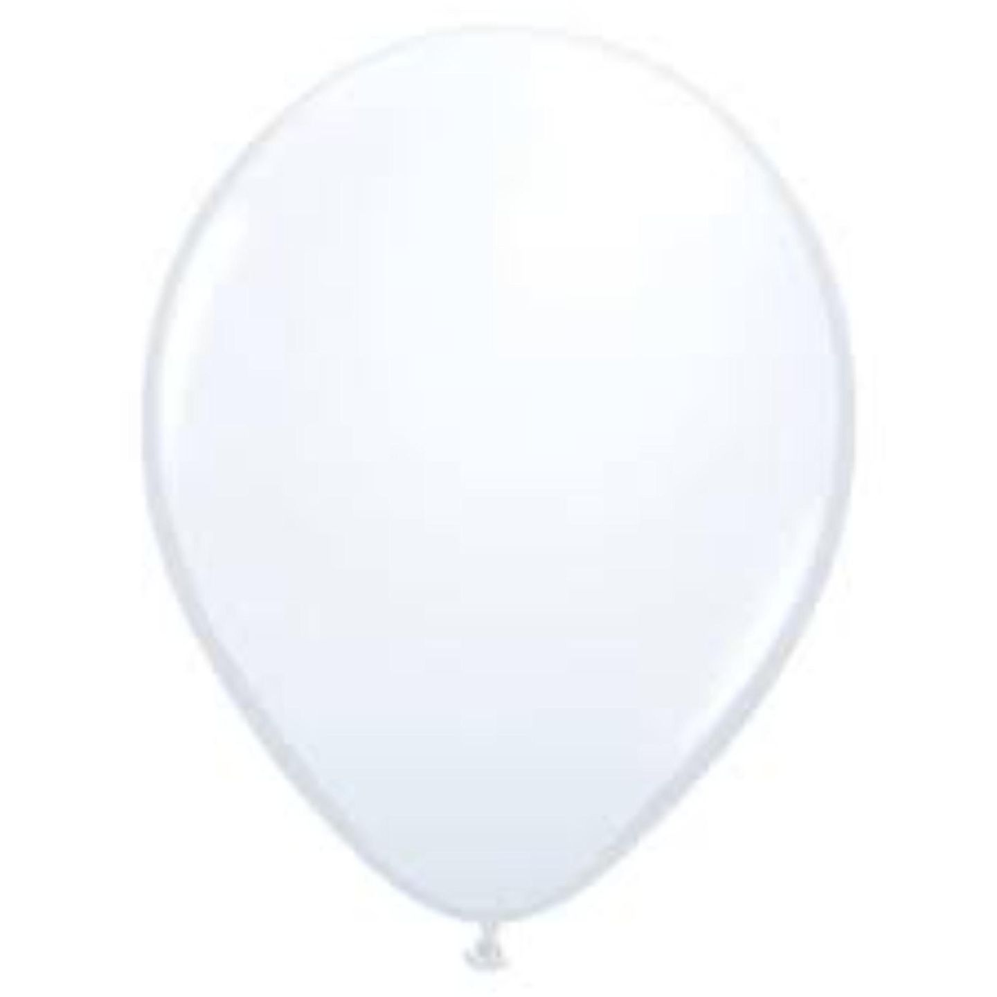 White Helium Balloon