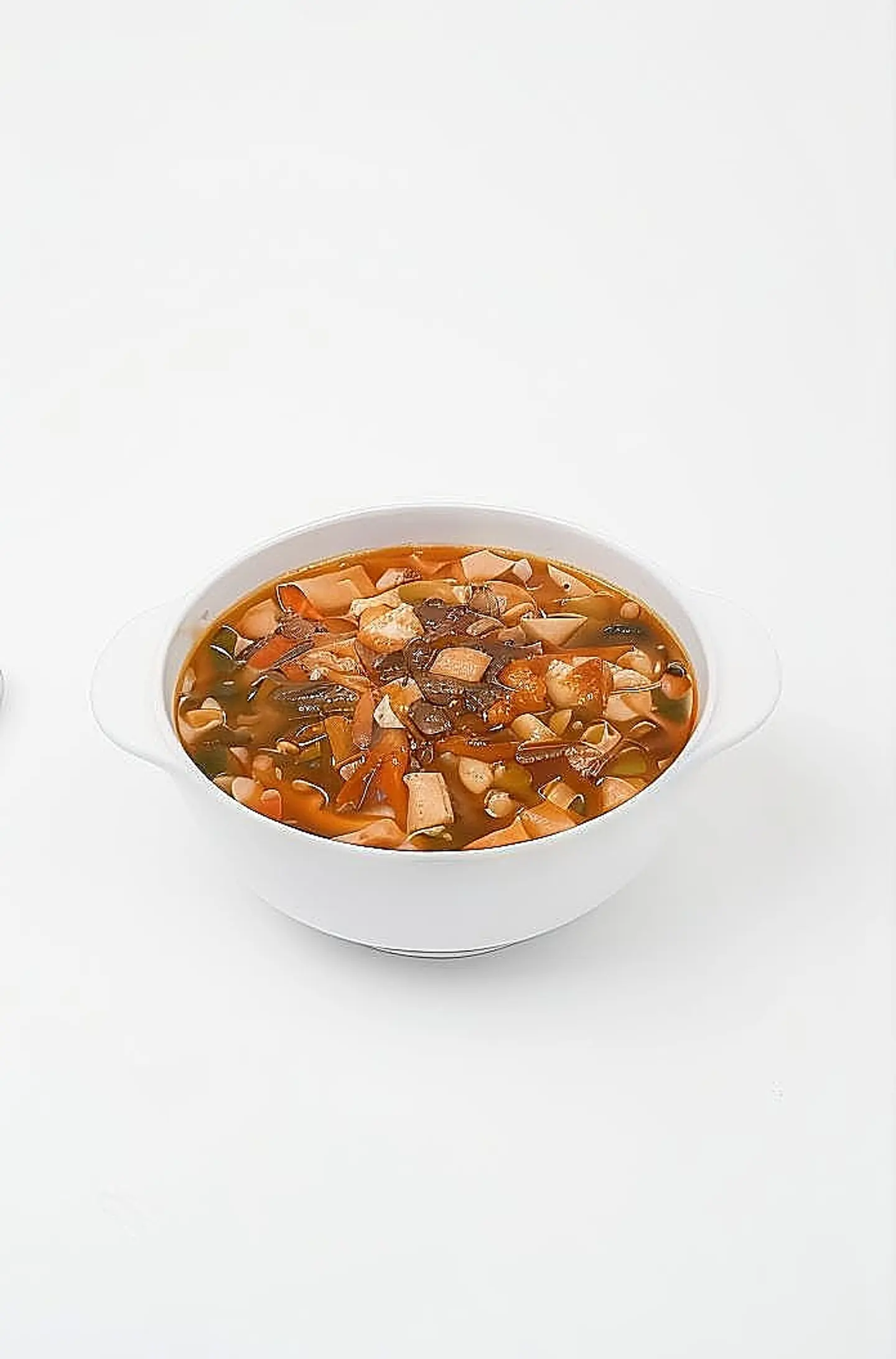 شوربة خضار حامض حار