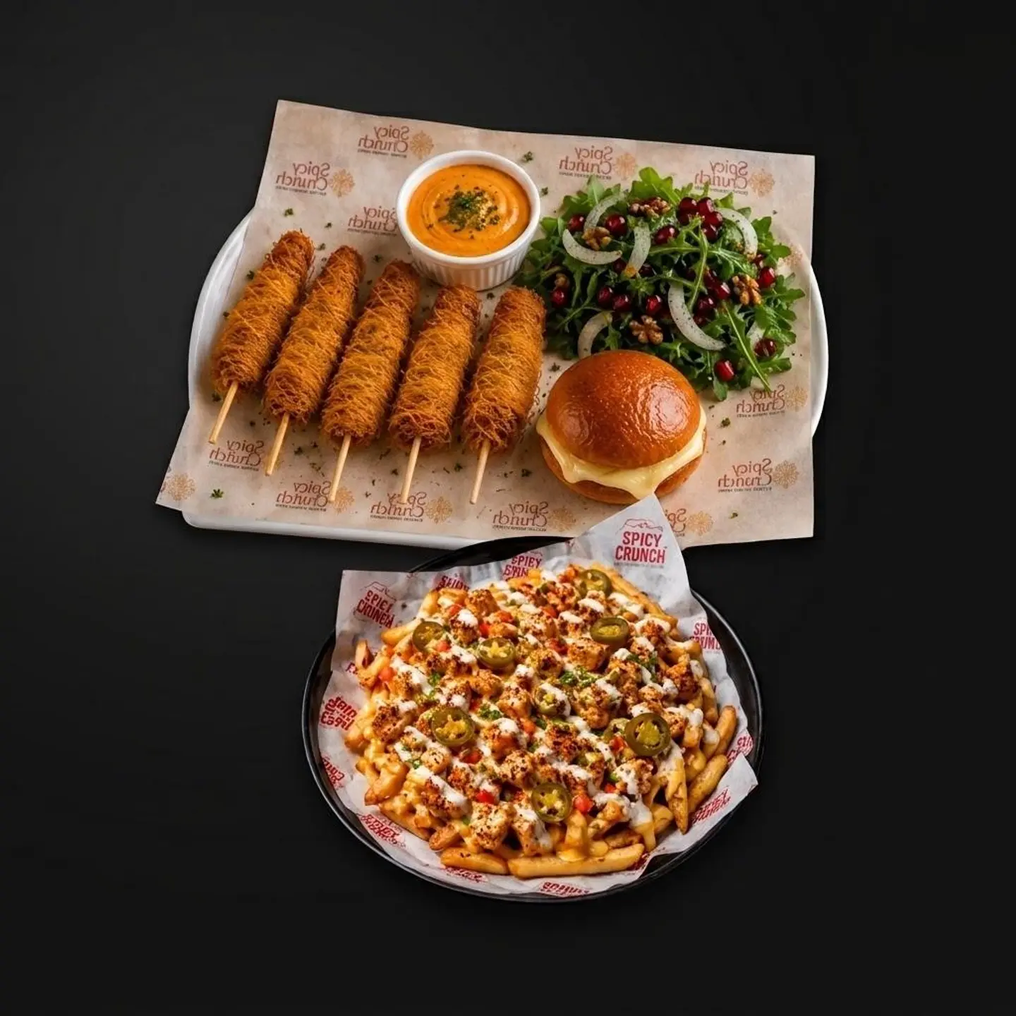 Kunafa Chicken With Cheese