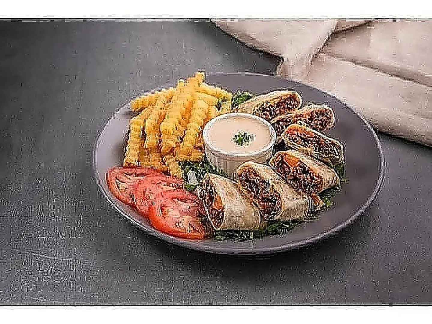 Meat Arabic With Pepsi