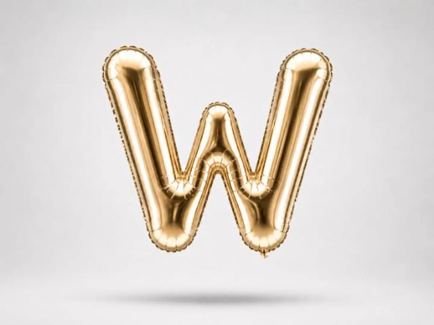 Balloon Letter W