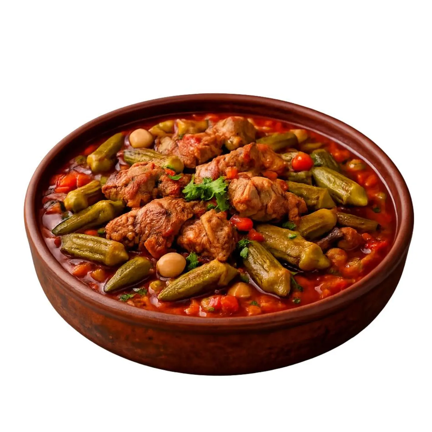 بامية لحم