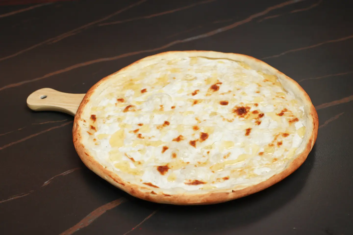 Labneh Pizza With Honey