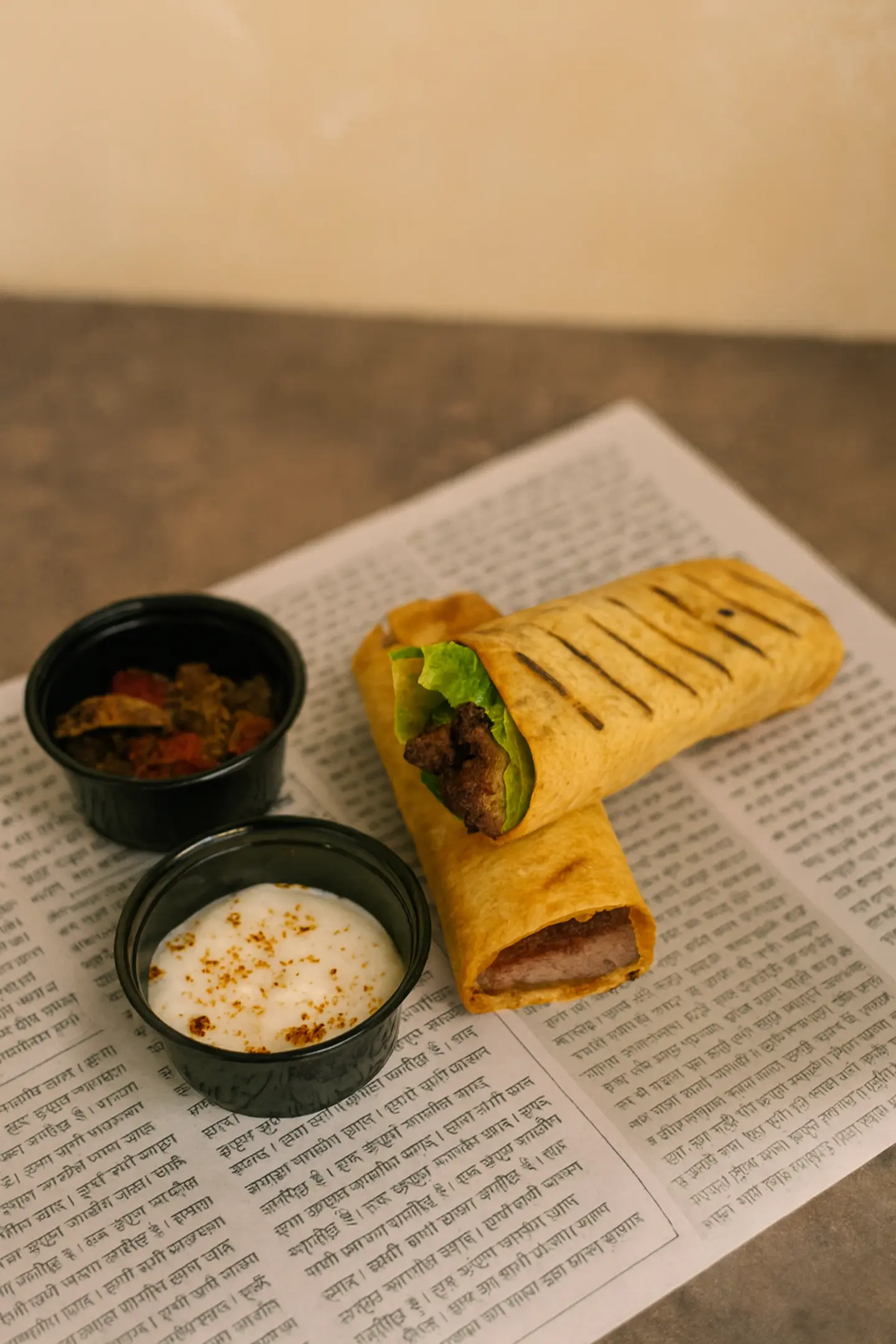 Tikka Meat Wrap