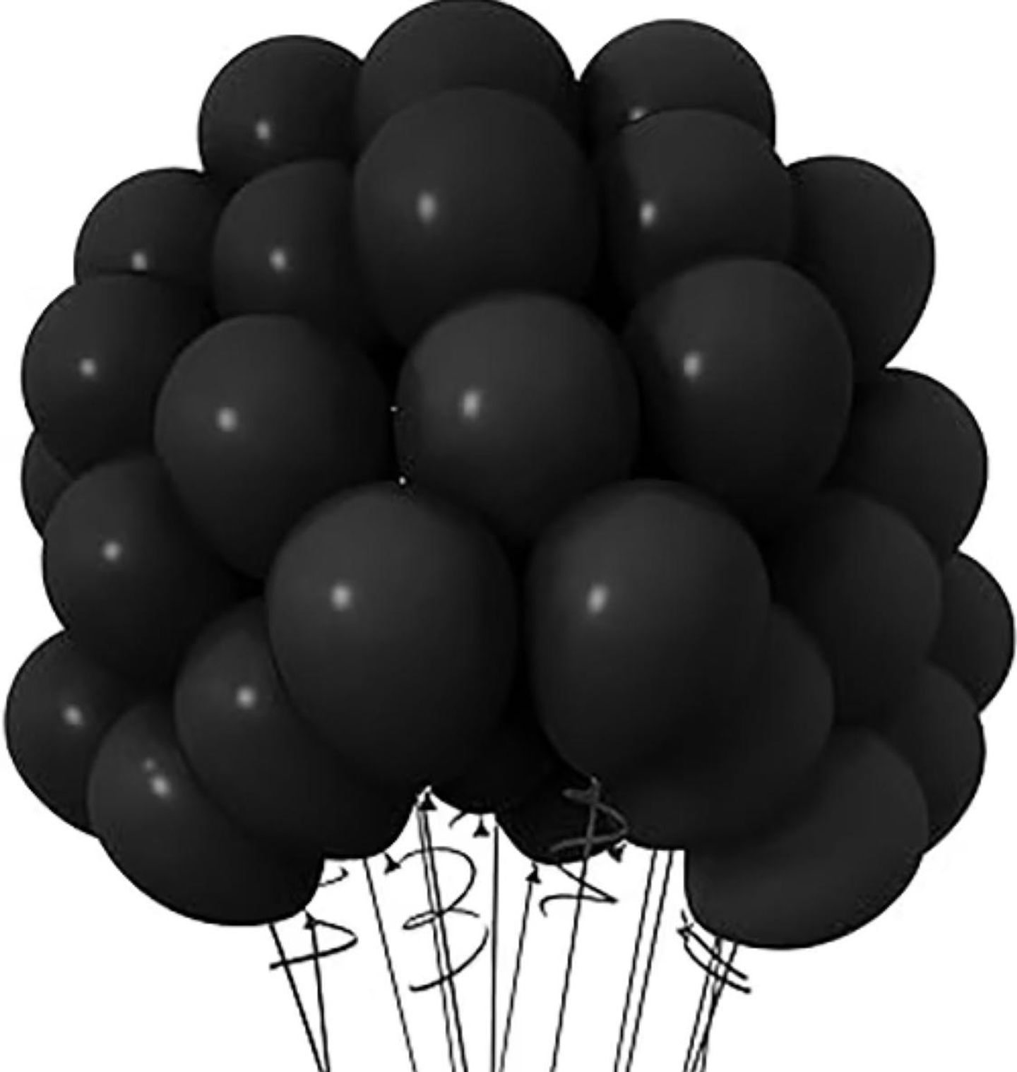 Black Rubber Balloon