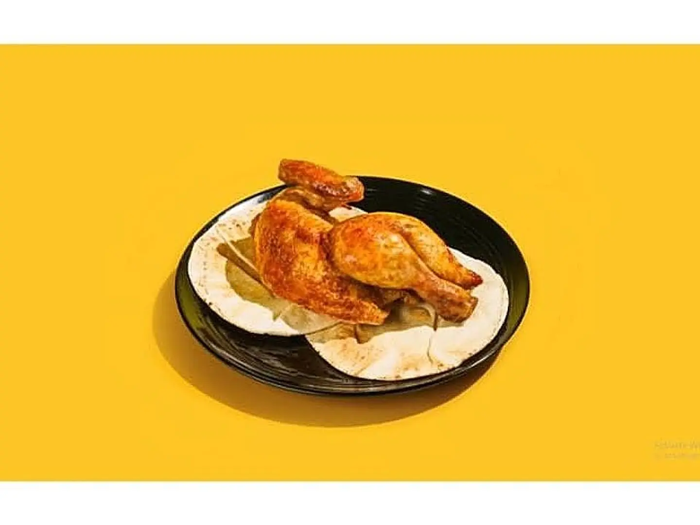 Half Plain Grilled Chicken Plus Half Plain Free