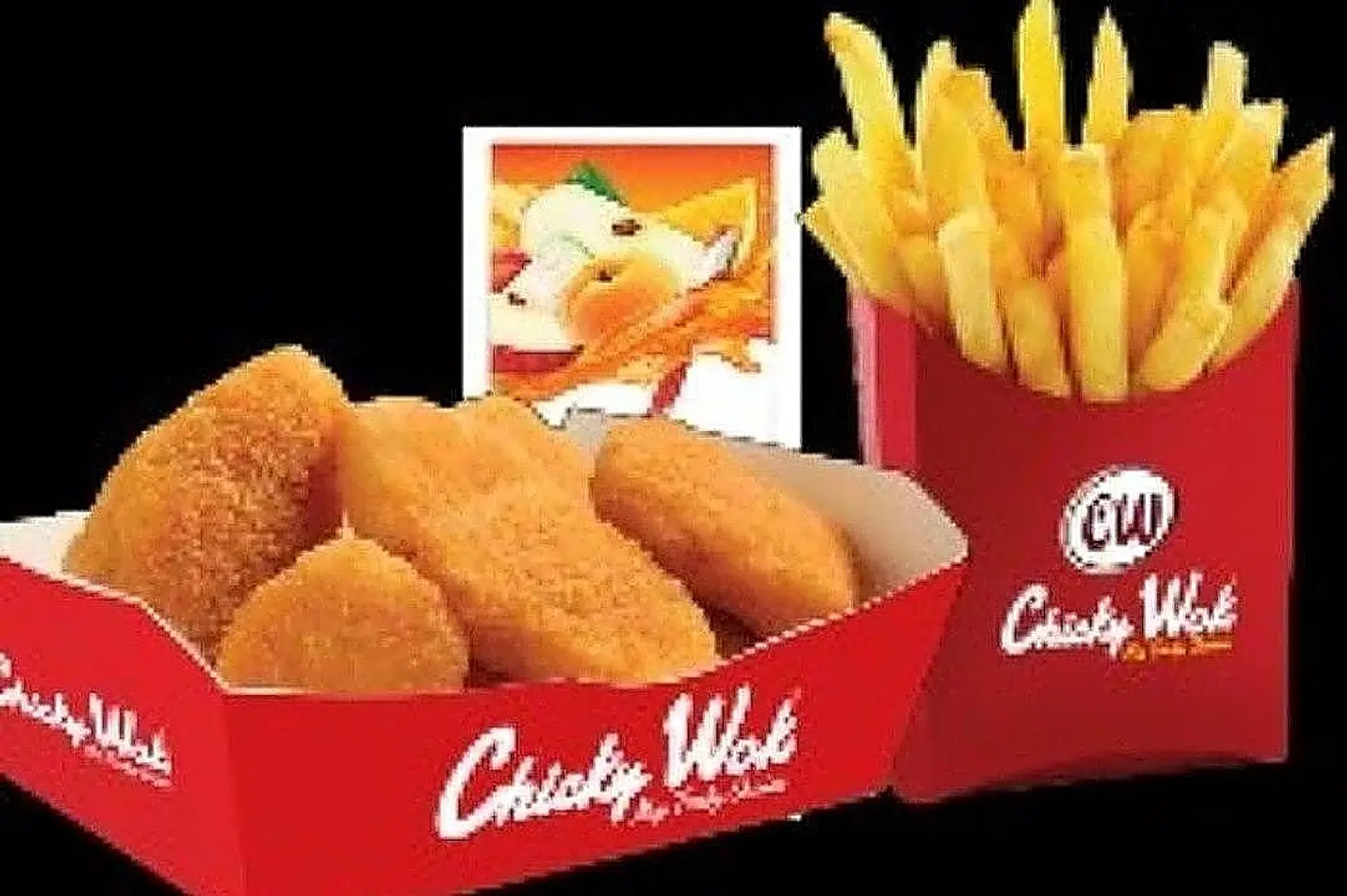 وجبة أطفال قطع ناجتس مع لعبه