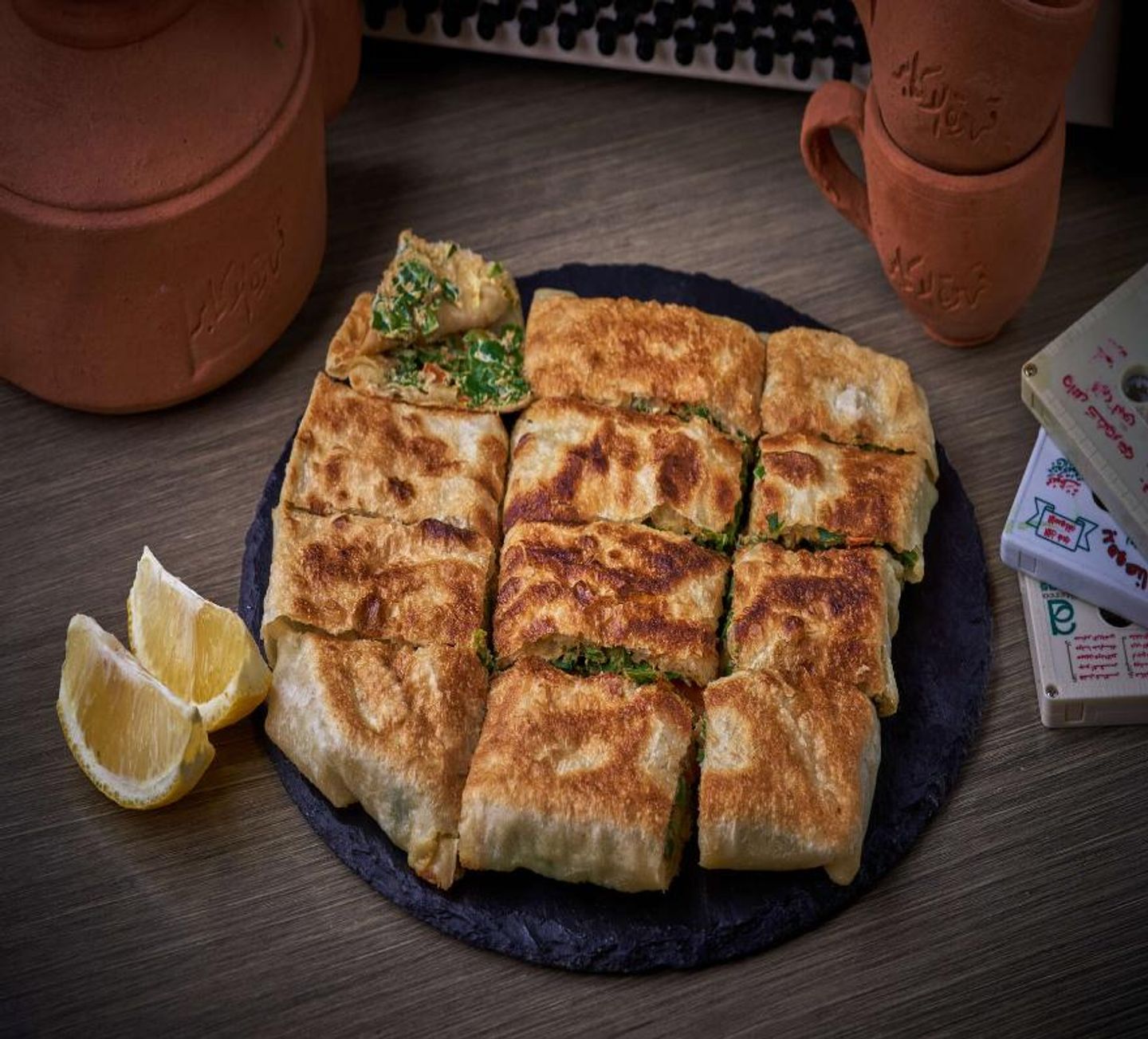 مطبق خضار باللحم