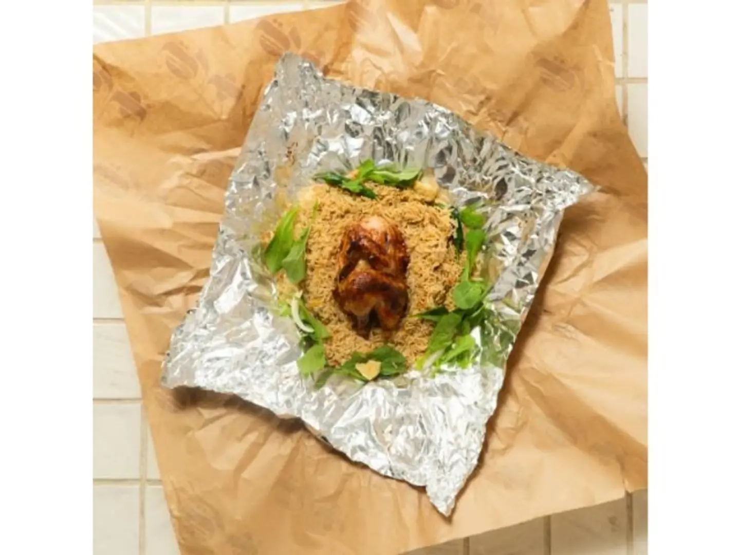 نص حبة شواية مع الرز