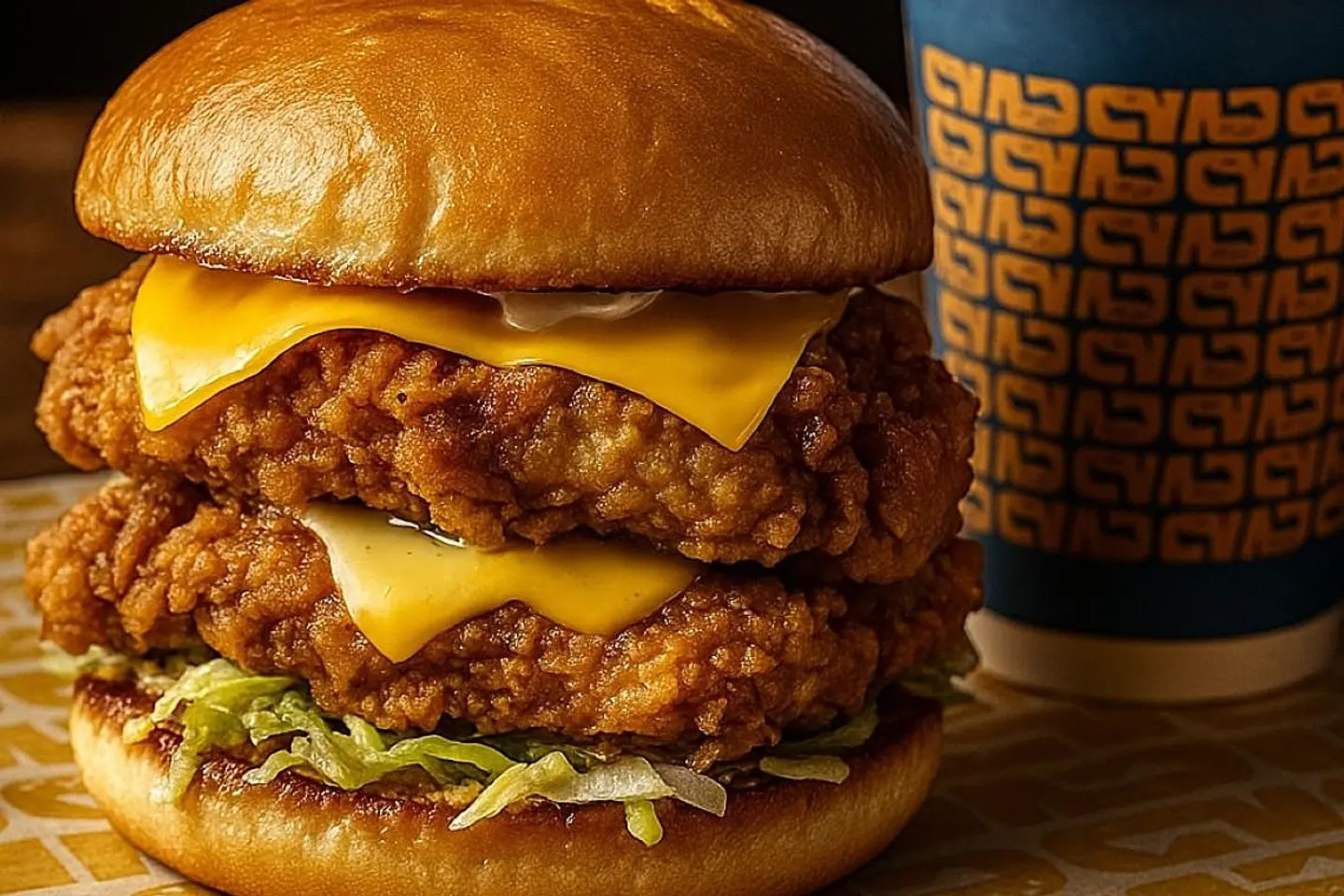 Mountain Chicken Burger