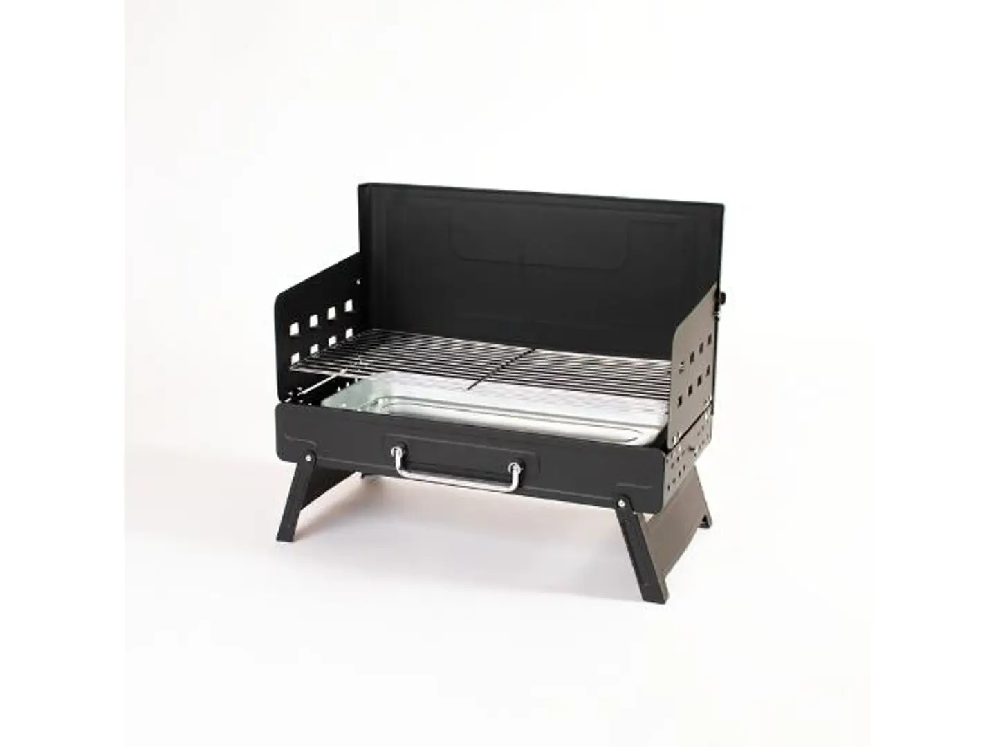 Qamra Ground Grill With Lid حبة