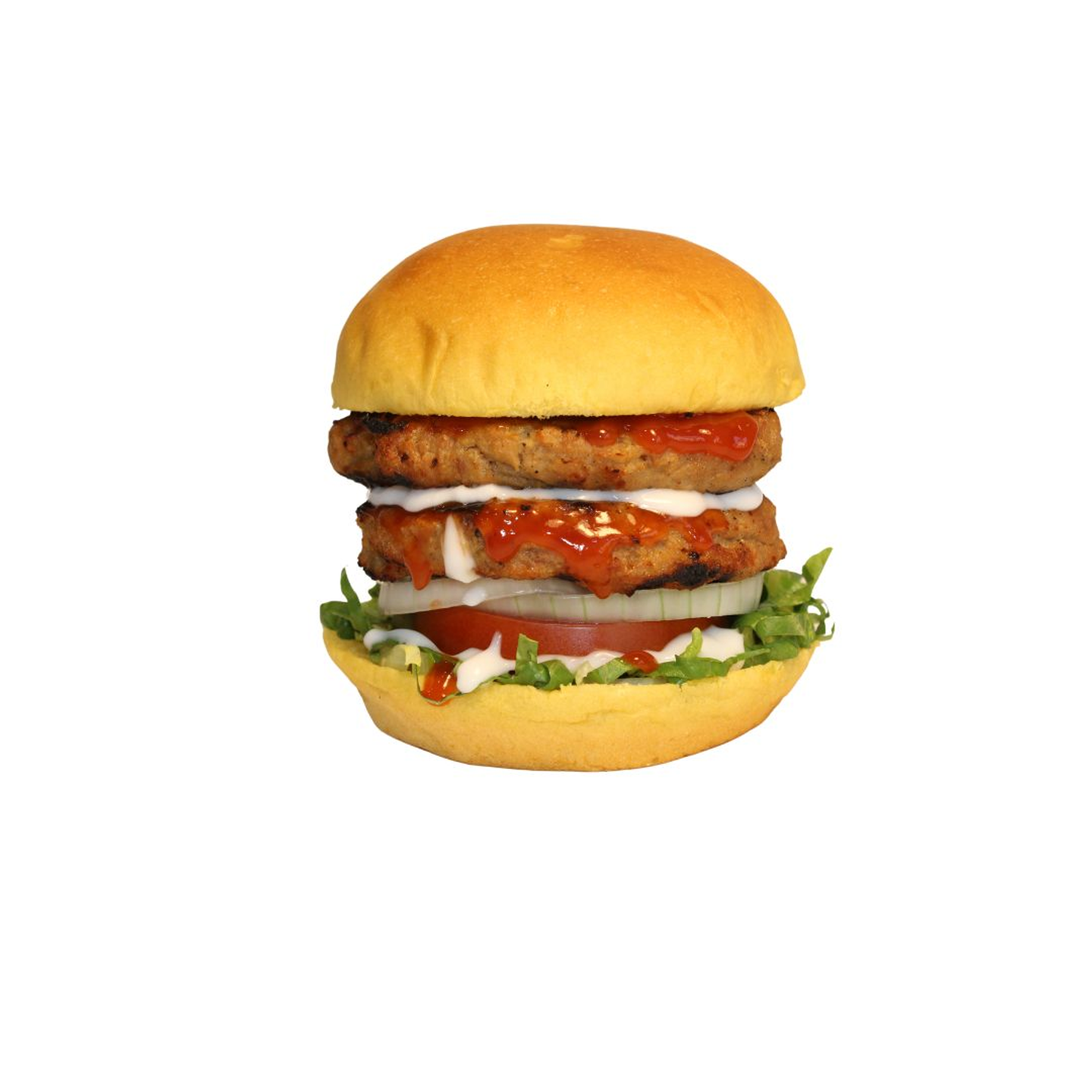 دبل برجر لحم