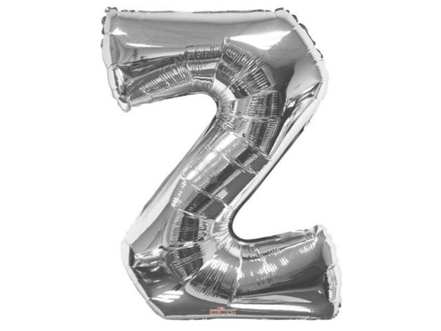 Silver Z Helium Balloon