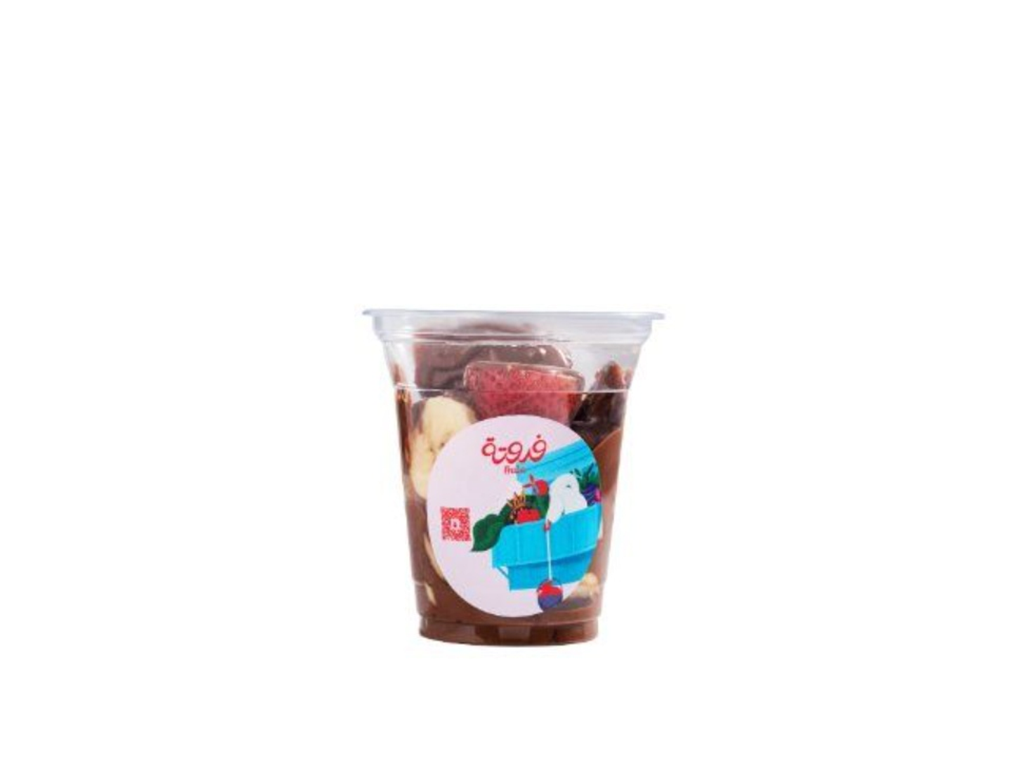 Banana With Strawberry With Chocolate