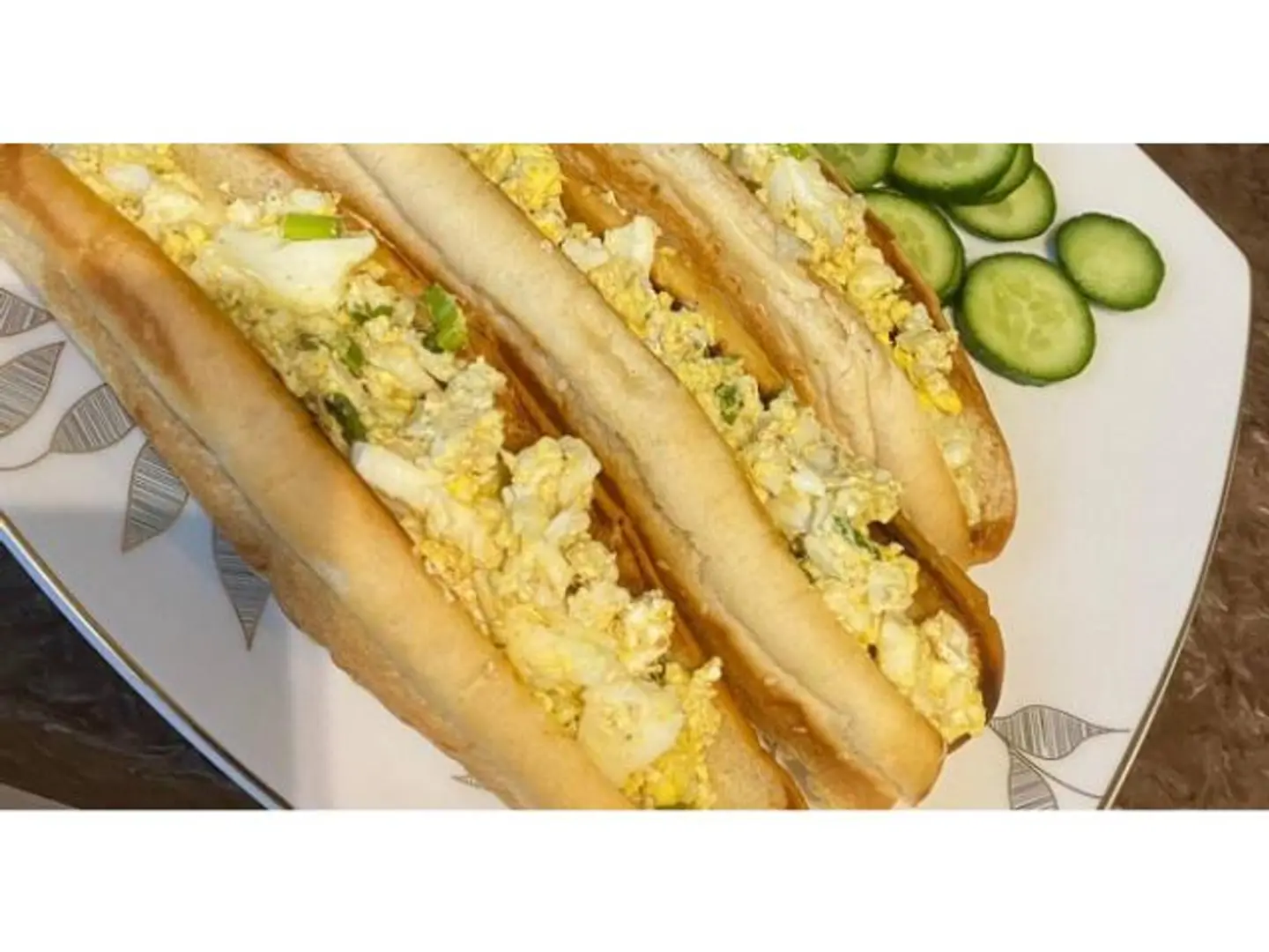 Boiled Egg And Cheese Sandwich