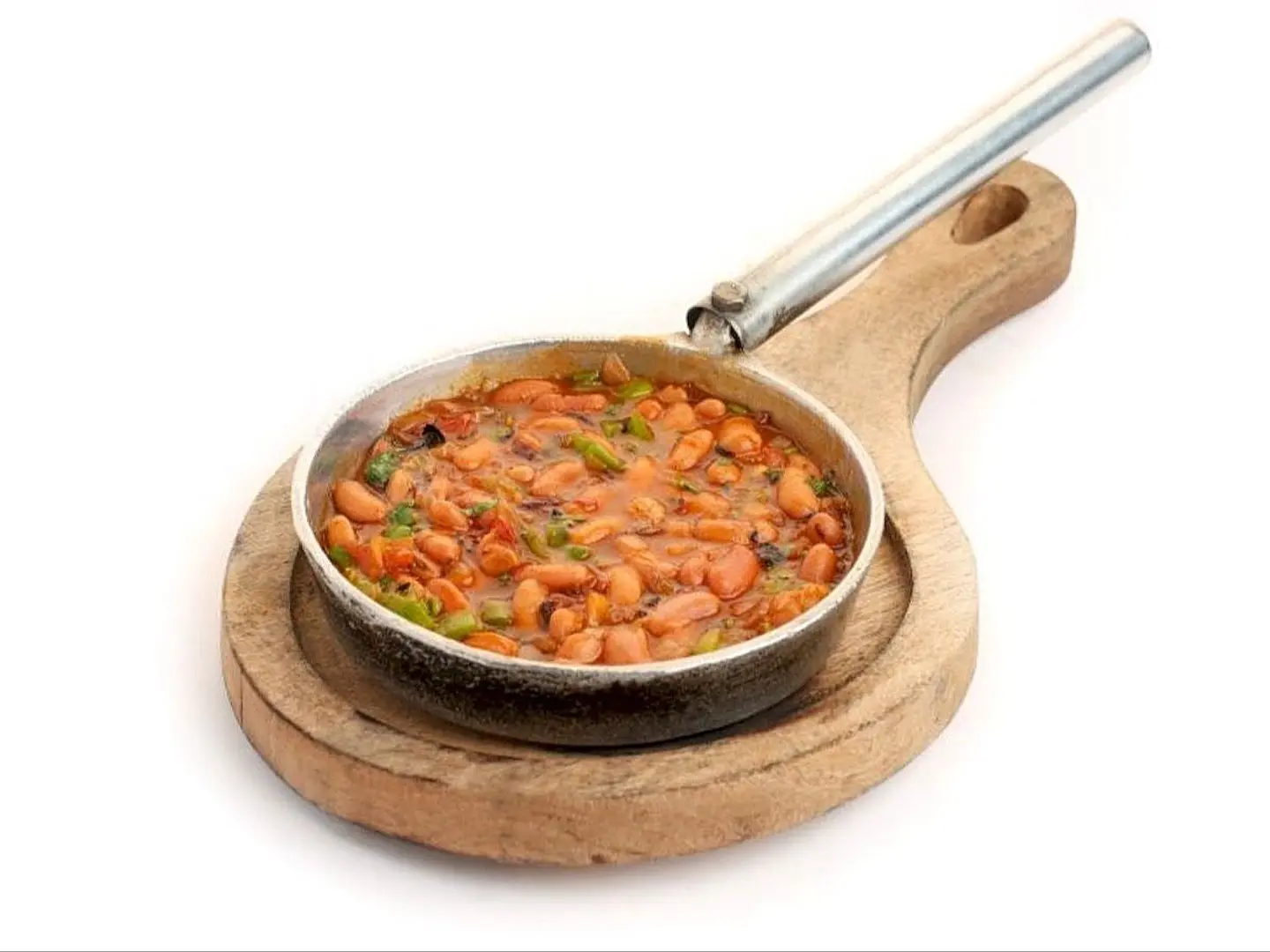 صحن فاصوليا سادة