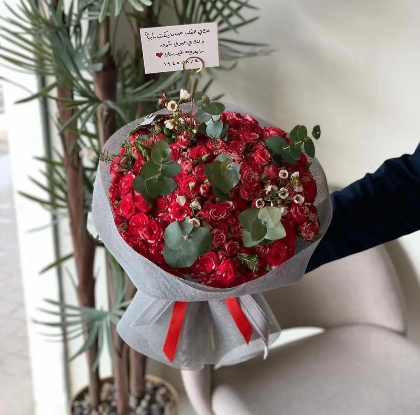 بوكيه ورد بيبي روز ٣