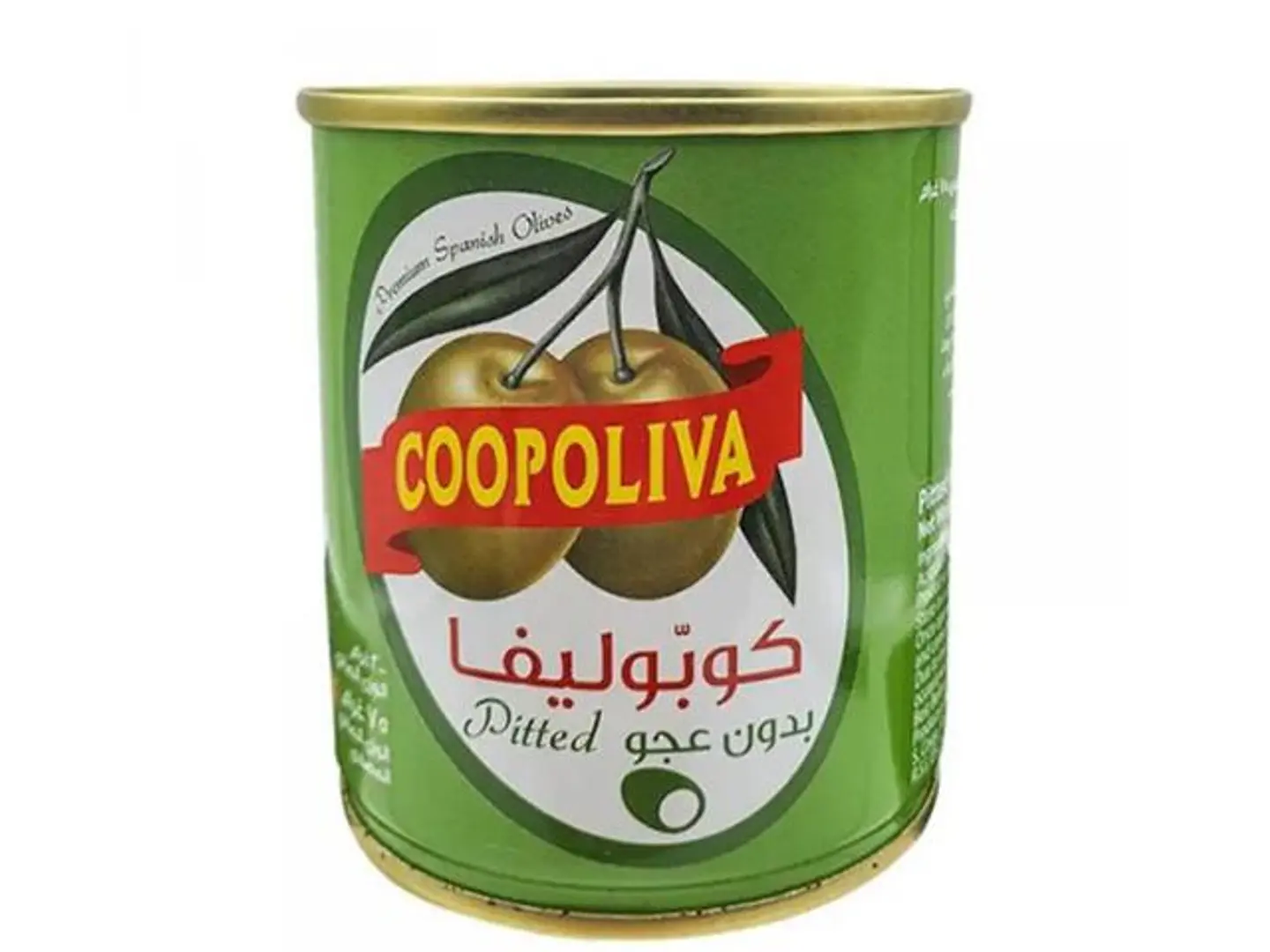 Copolivia Green Pitted Olives 75 Gm