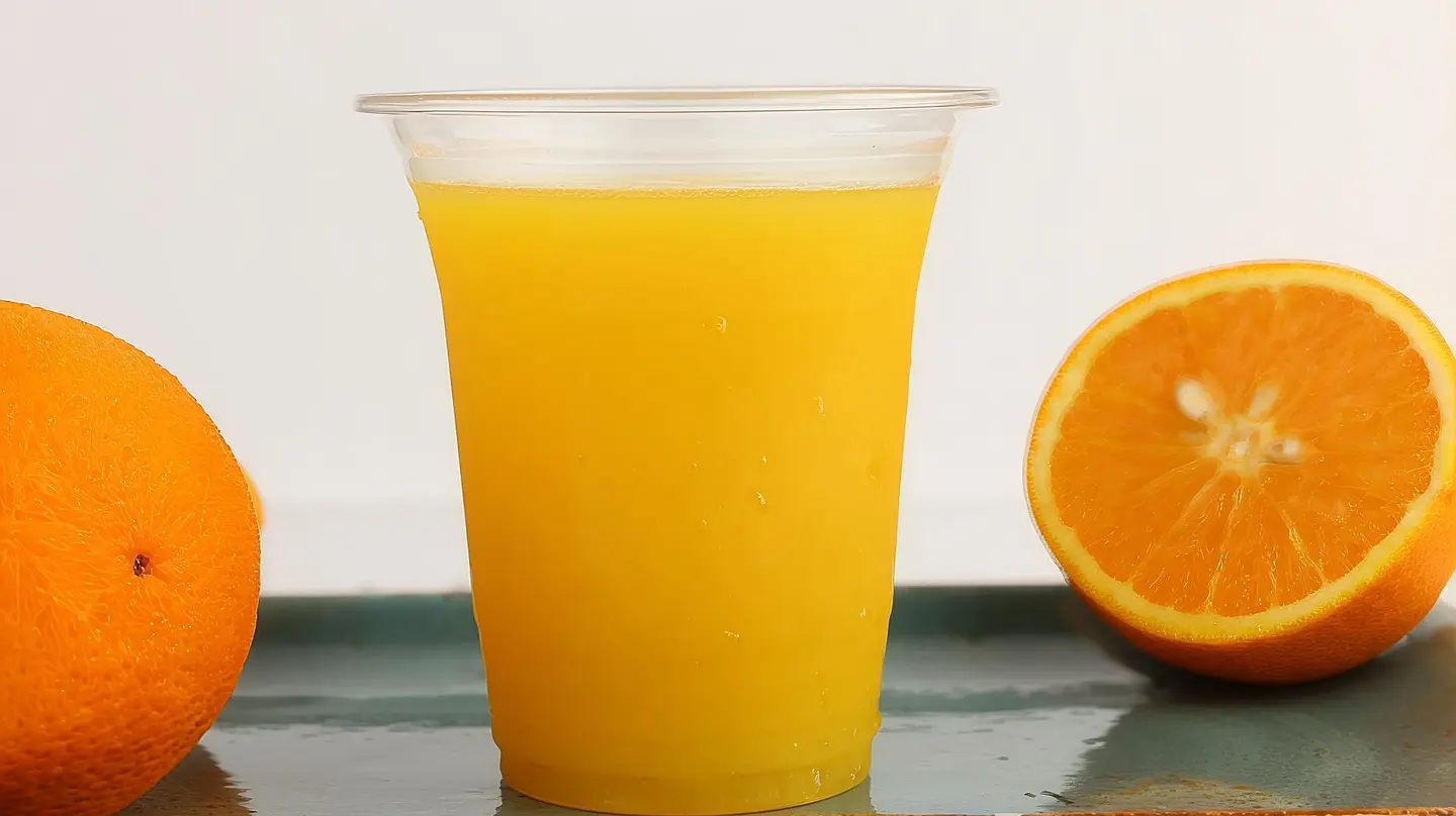 عصير برتقال فريش