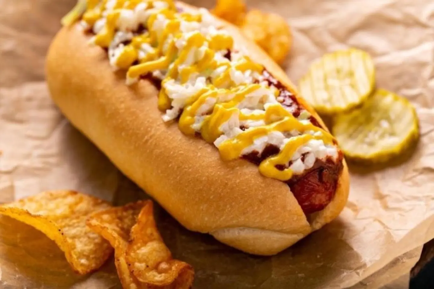 Local Sausage And Cheese Sandwich