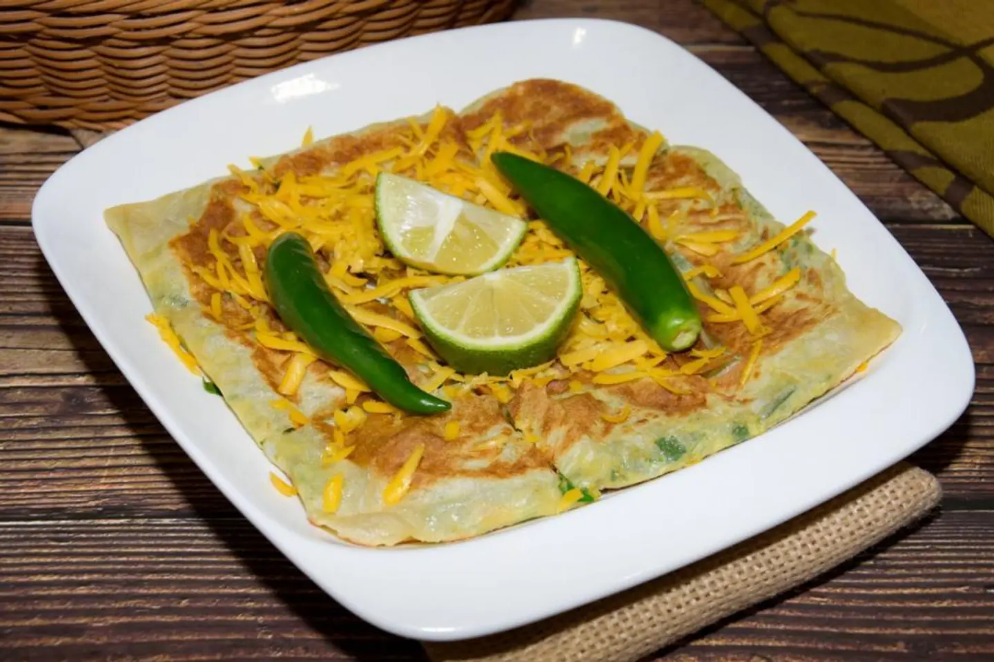 Vegetable Cheddar Cheese Mutabbak