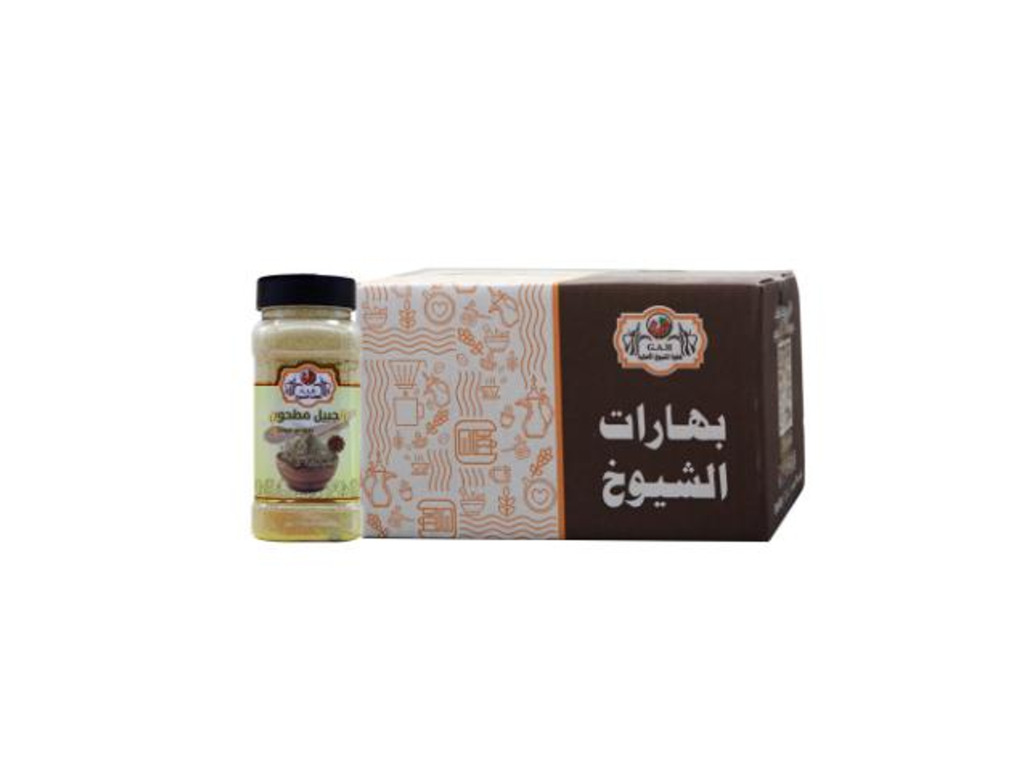 كرتون زنجبيل مطحون 12 250 جرام