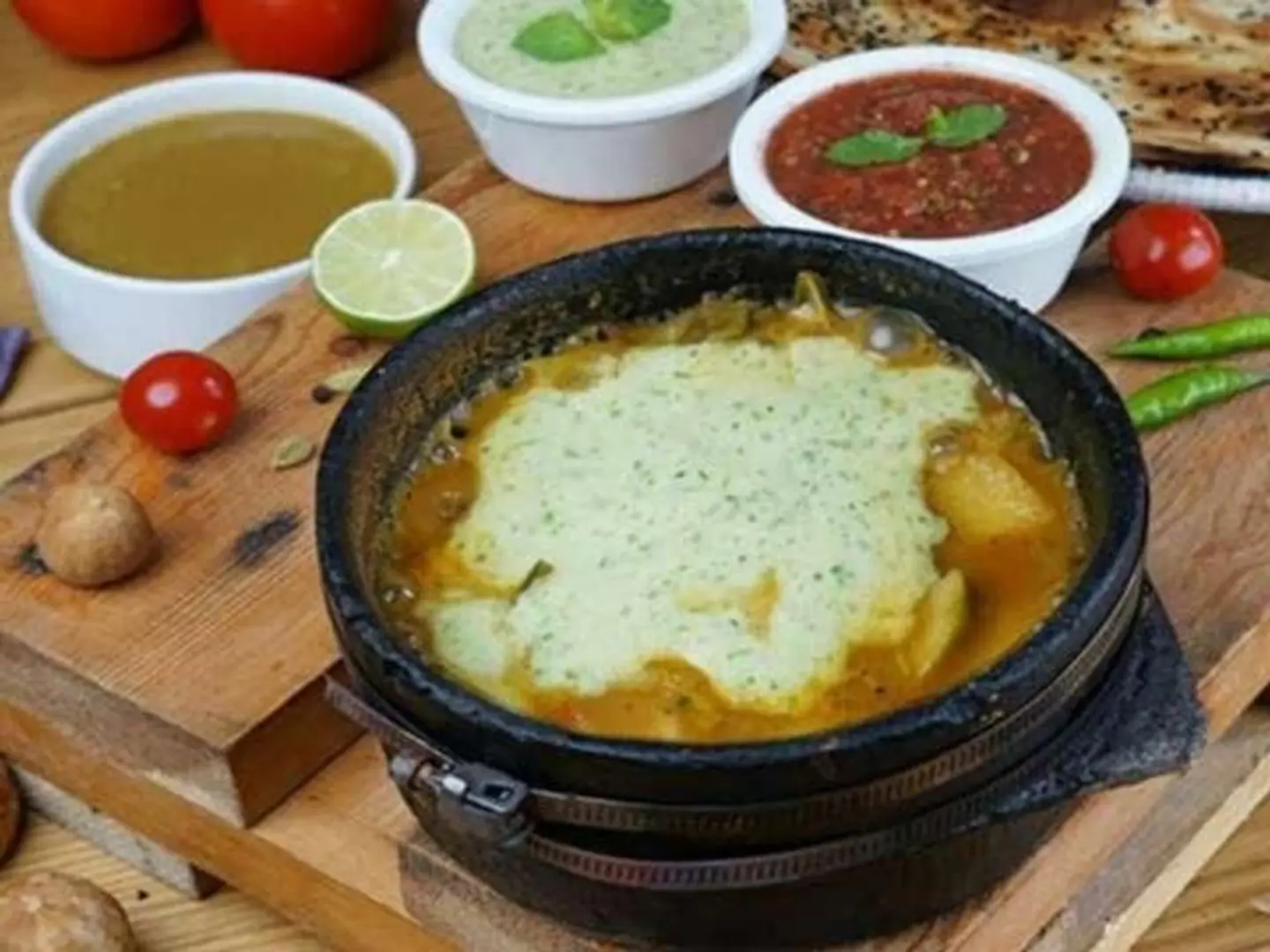 Tuna Saltah Plate