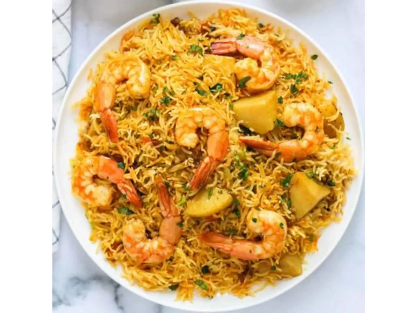 برياني روبيان