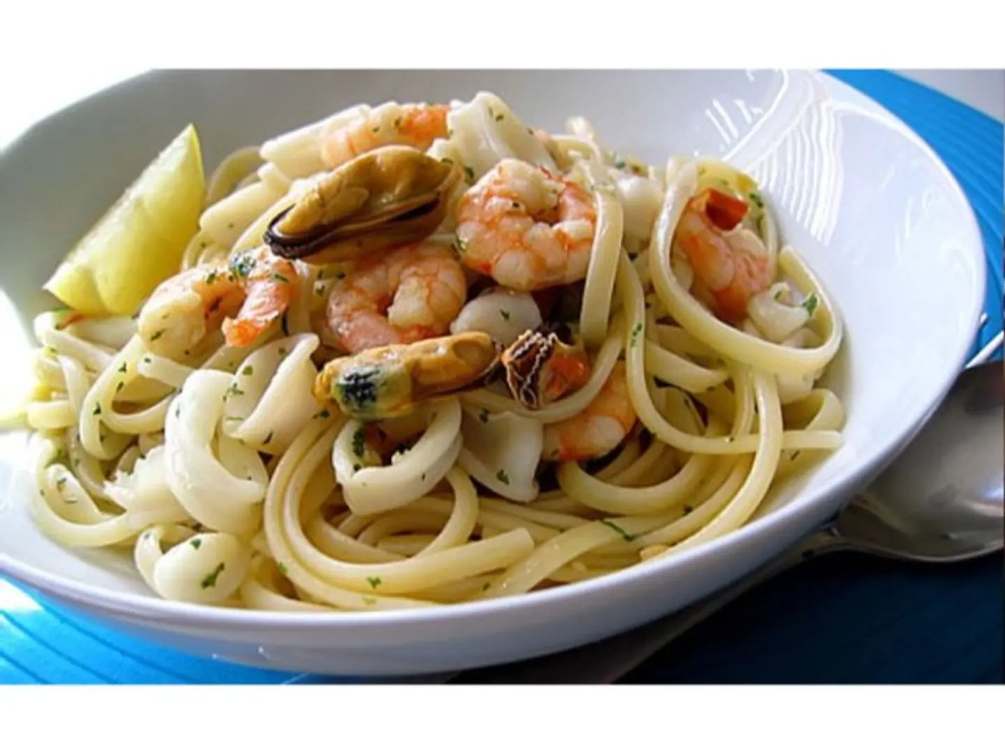 Seafood Pasta Tagine