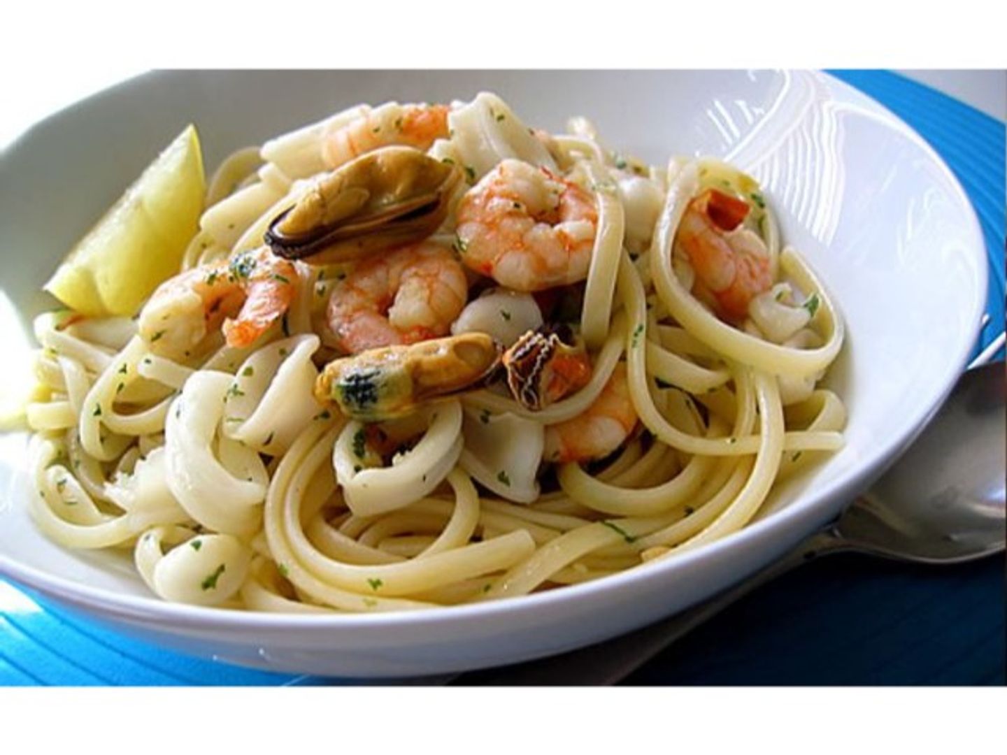Seafood Pasta Tagine