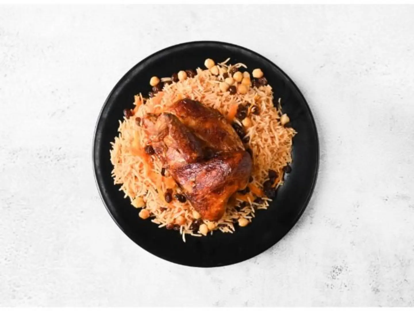 نص شواية مع الرز