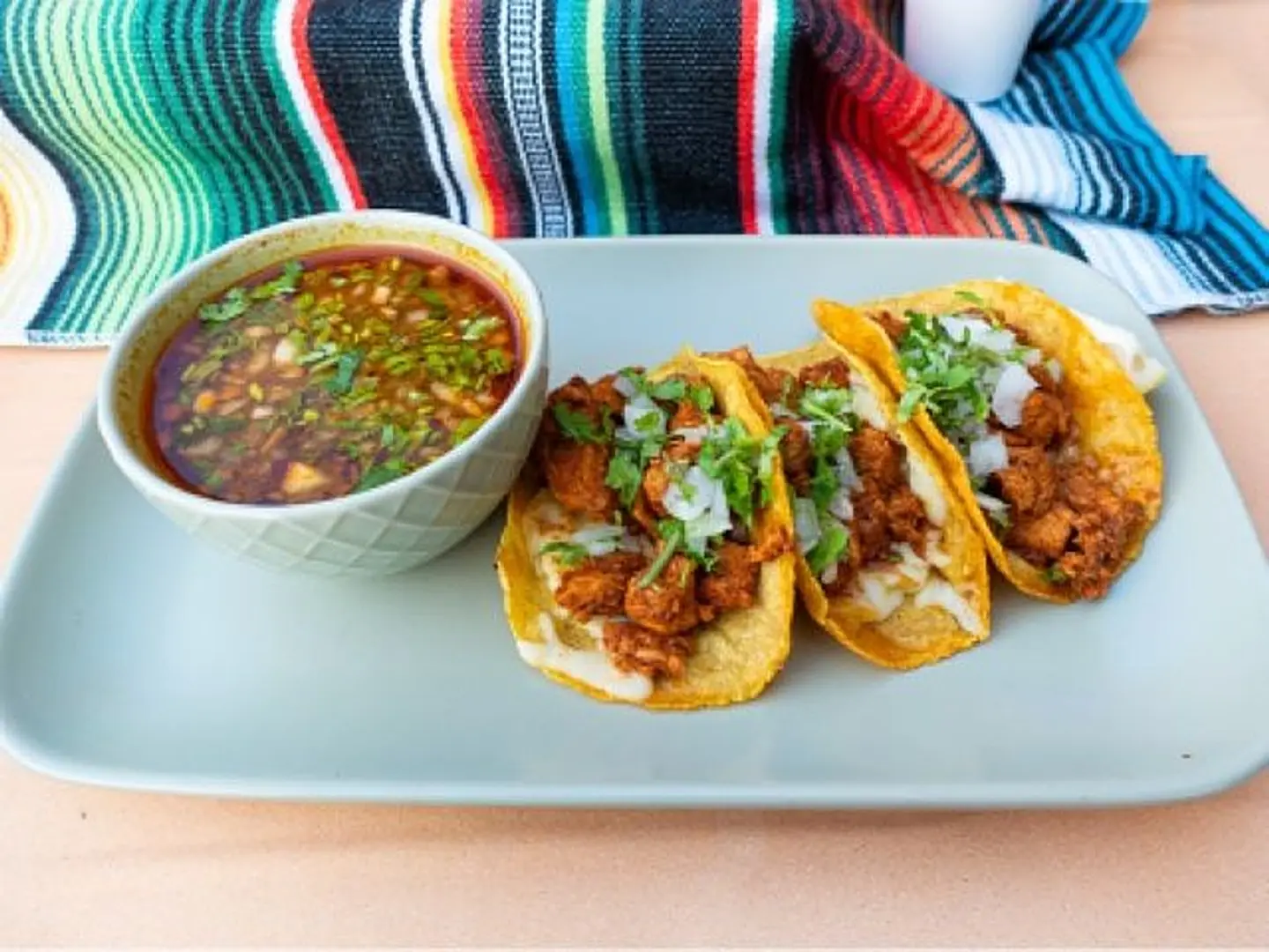 Chicken Birria Tacos