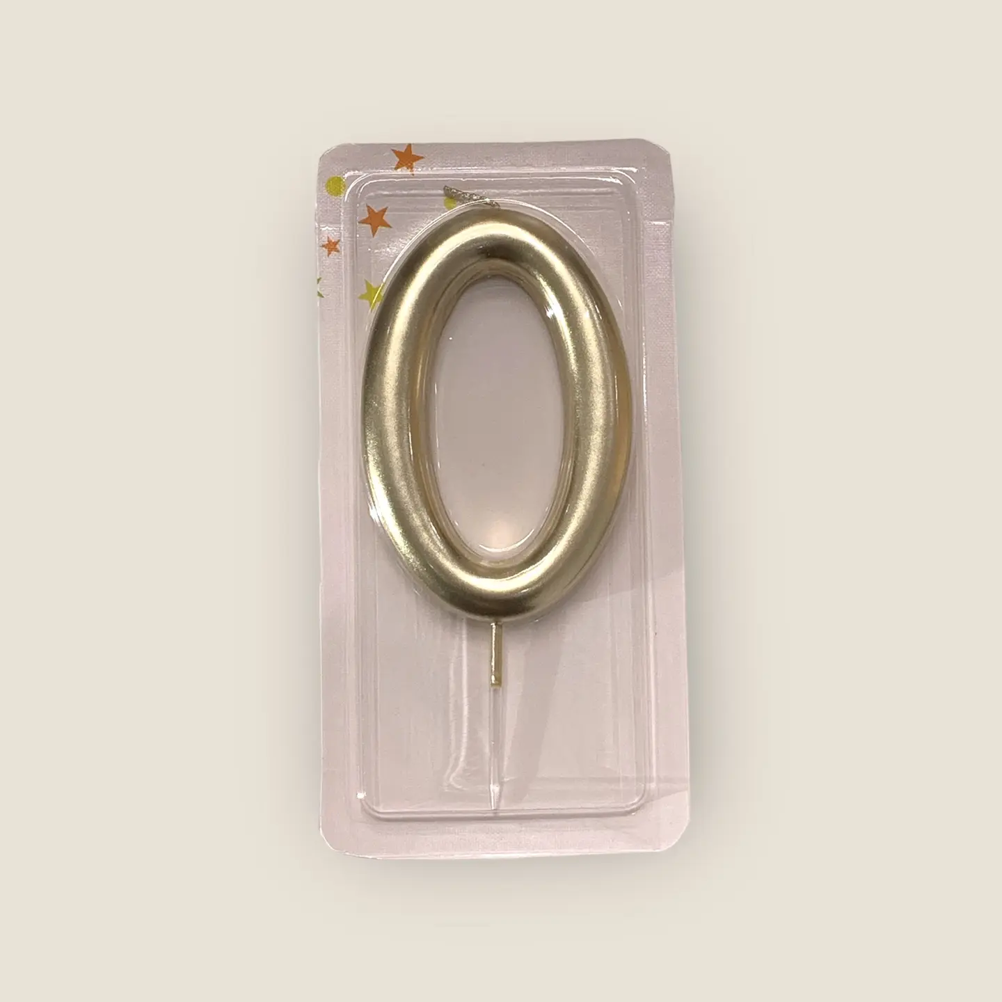 شمعة ذهبية رقم 0