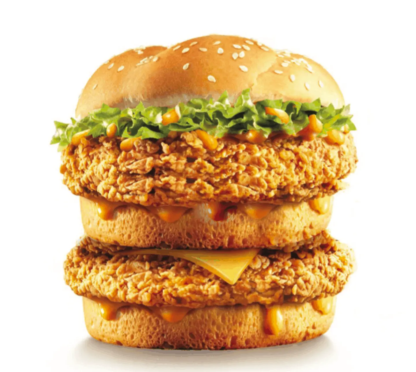 Double Zinger Burger