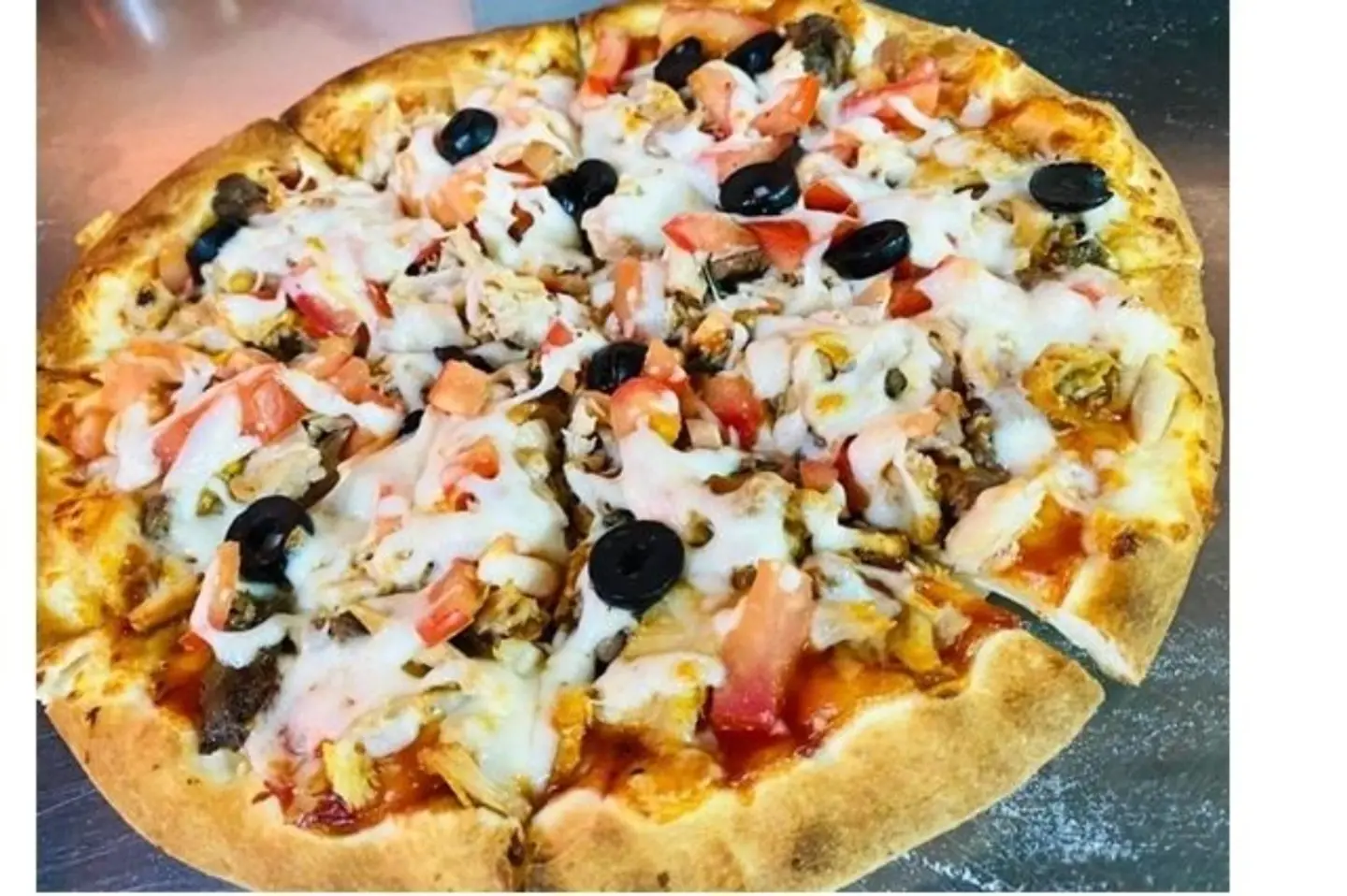 Shawarma Chicken Pizza