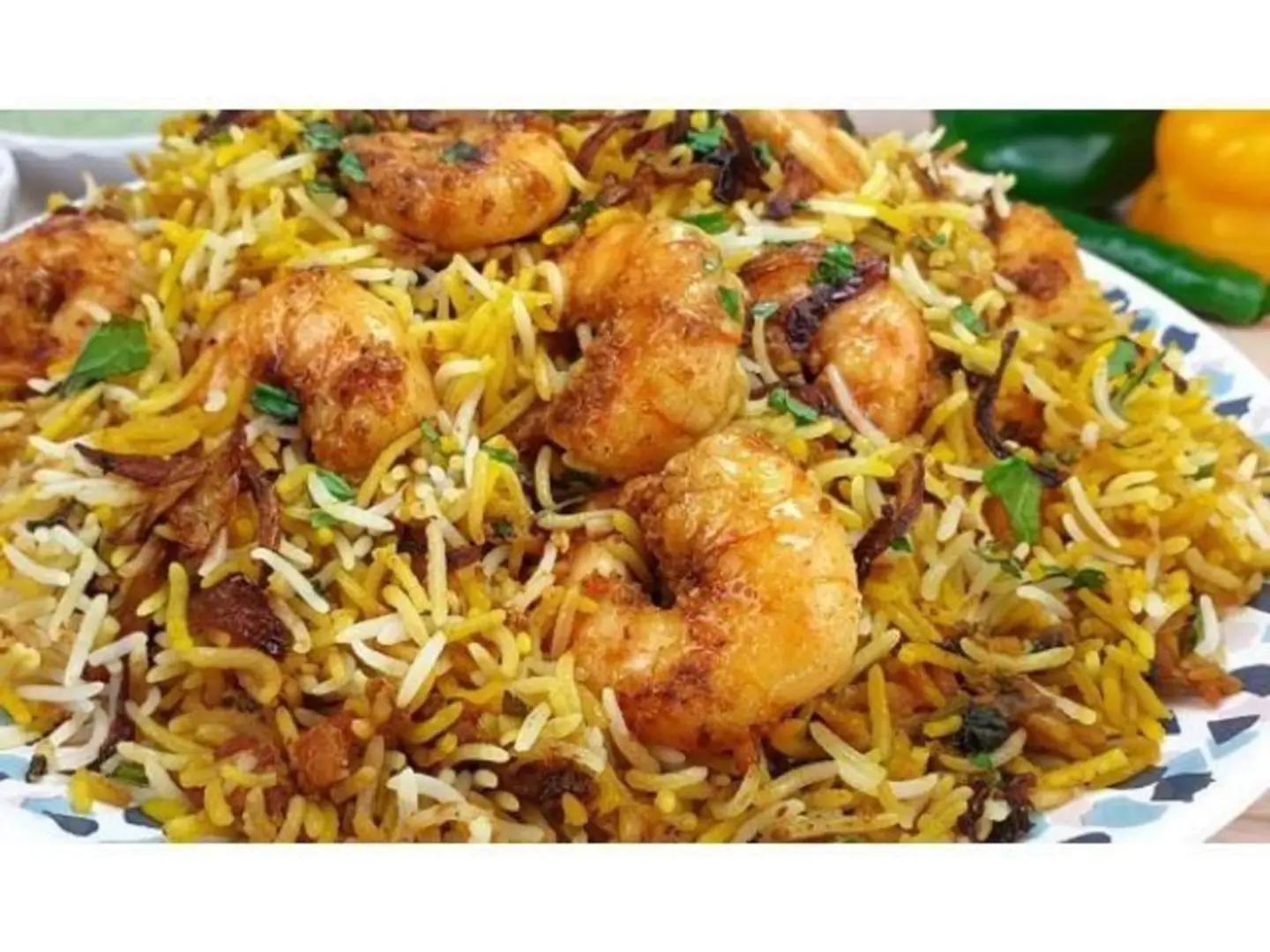 Shrimp Biryani Kabsa