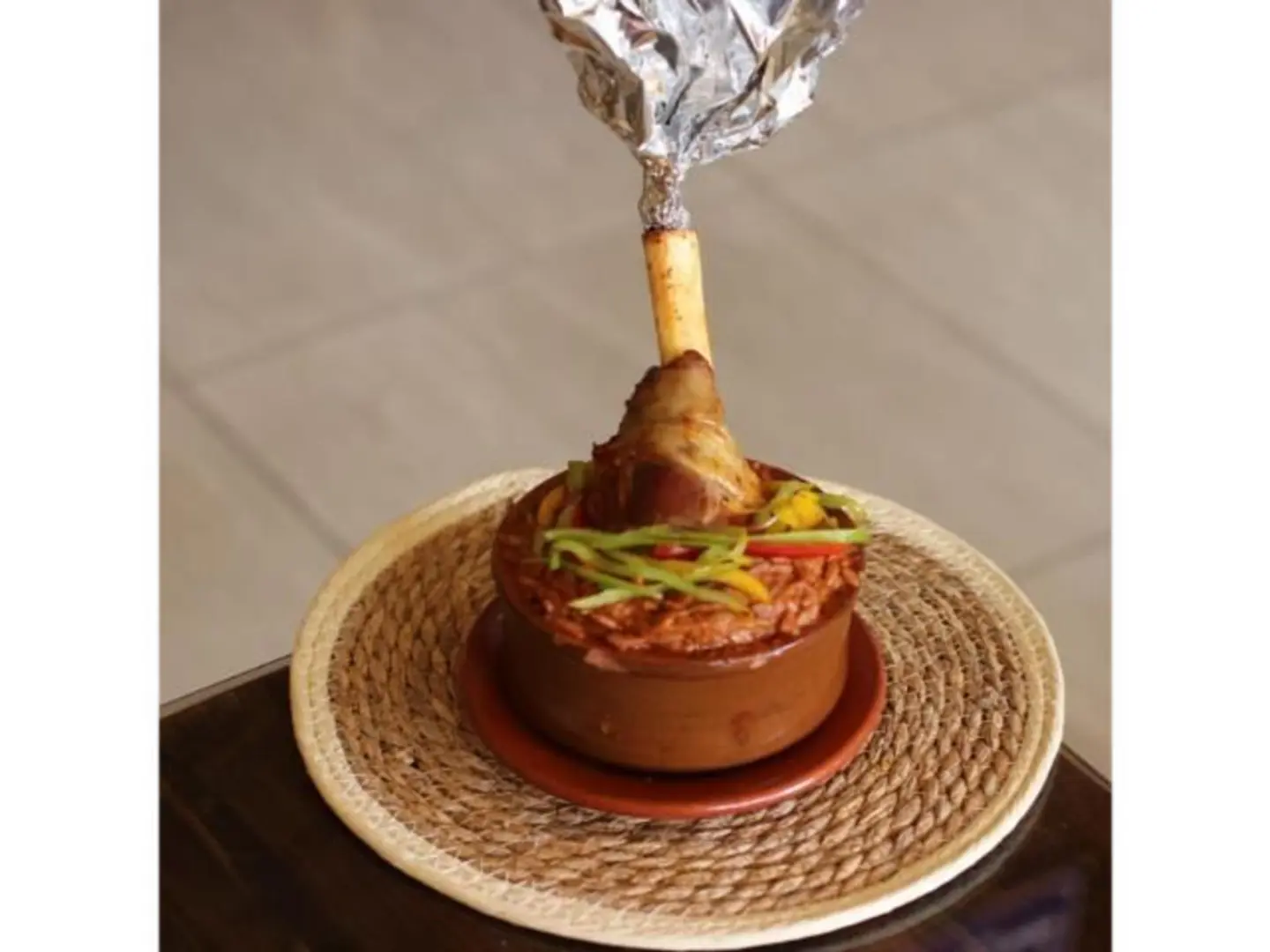 Lamb Shank With Orzo Tagine