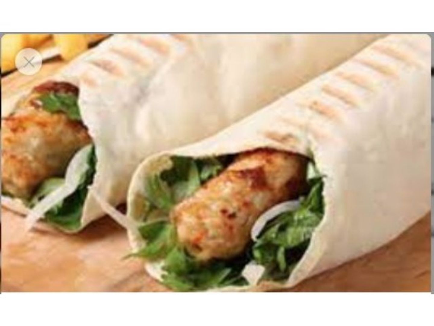 Chicken Kebab Sandwich