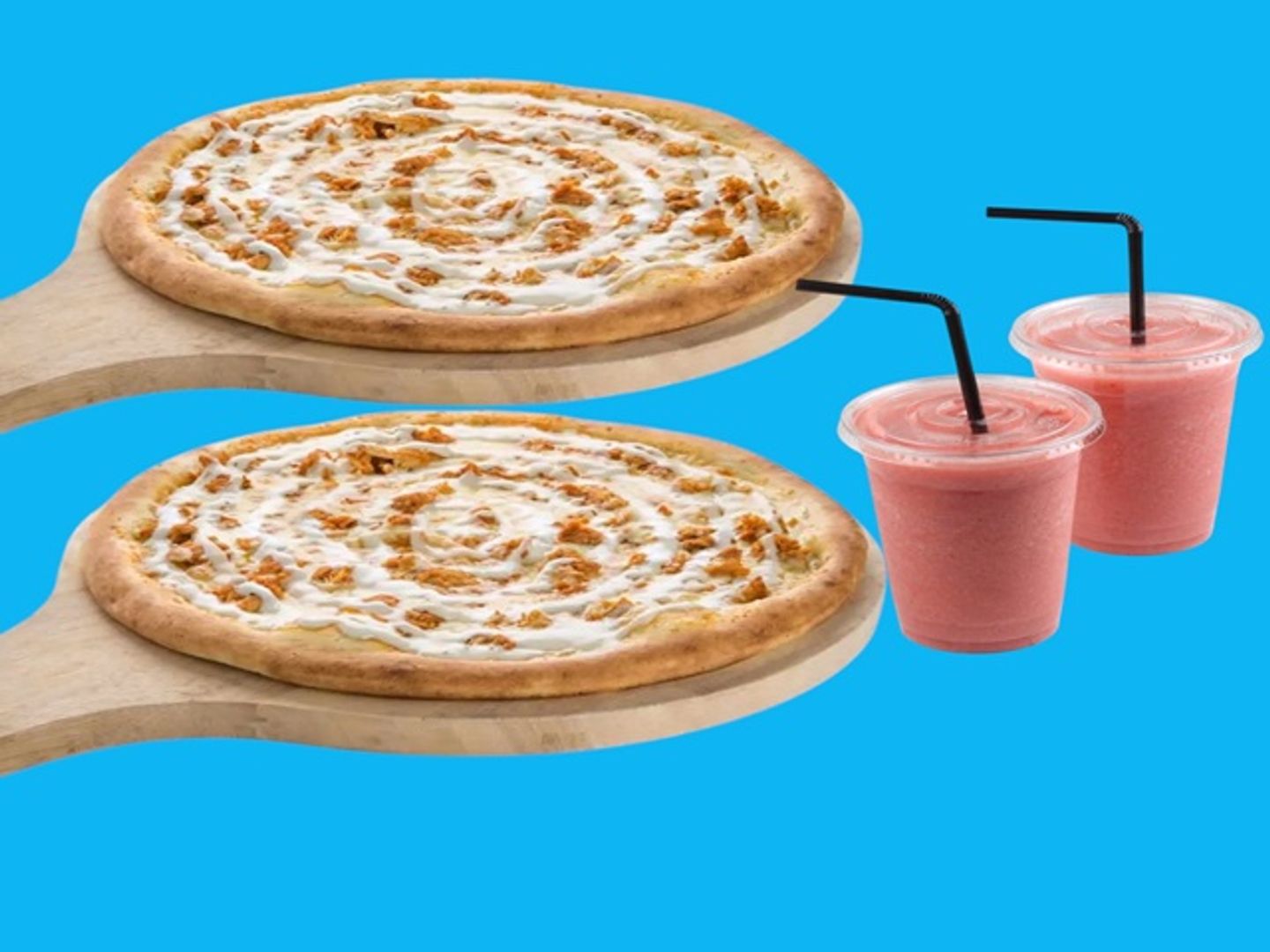 وجبة البيتزا ل إثنين