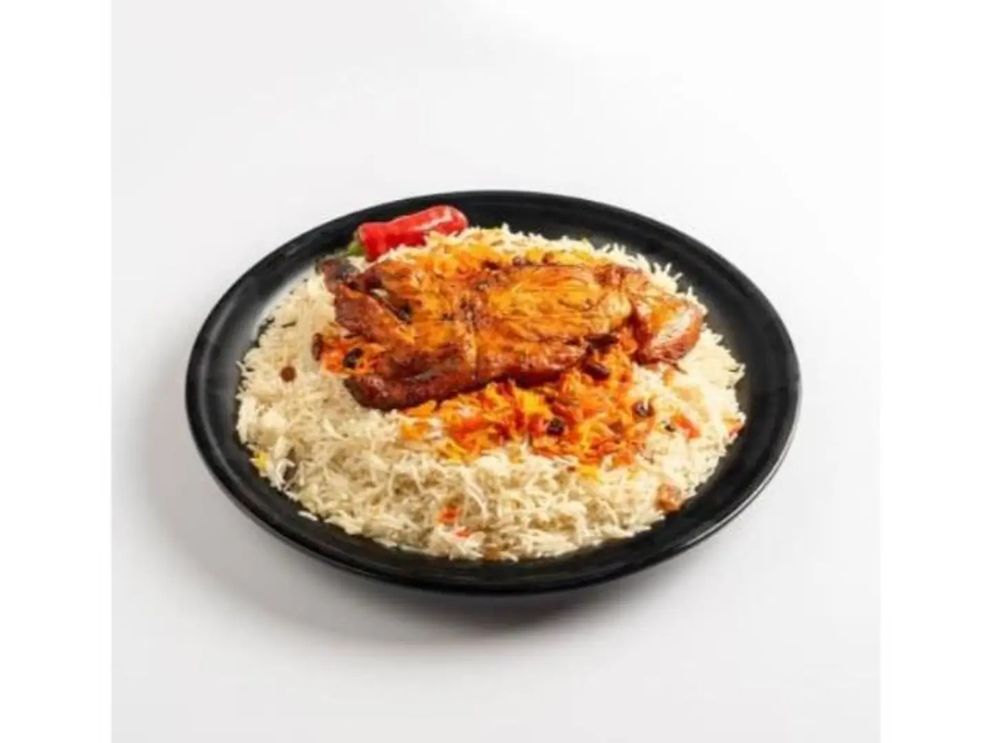 Half Mandi Chicken With Bashawer Rice