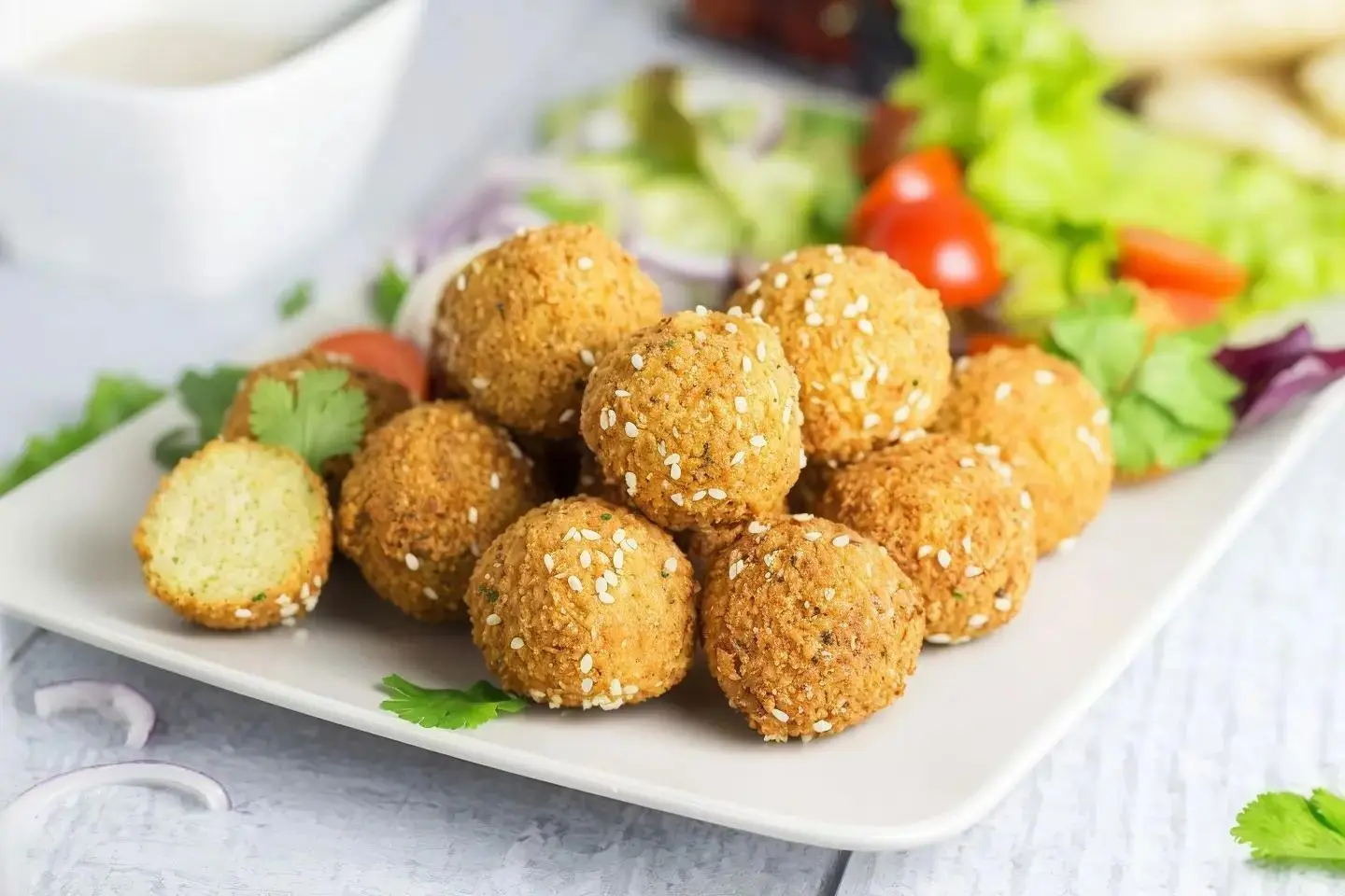 Large Family Falafel Plate