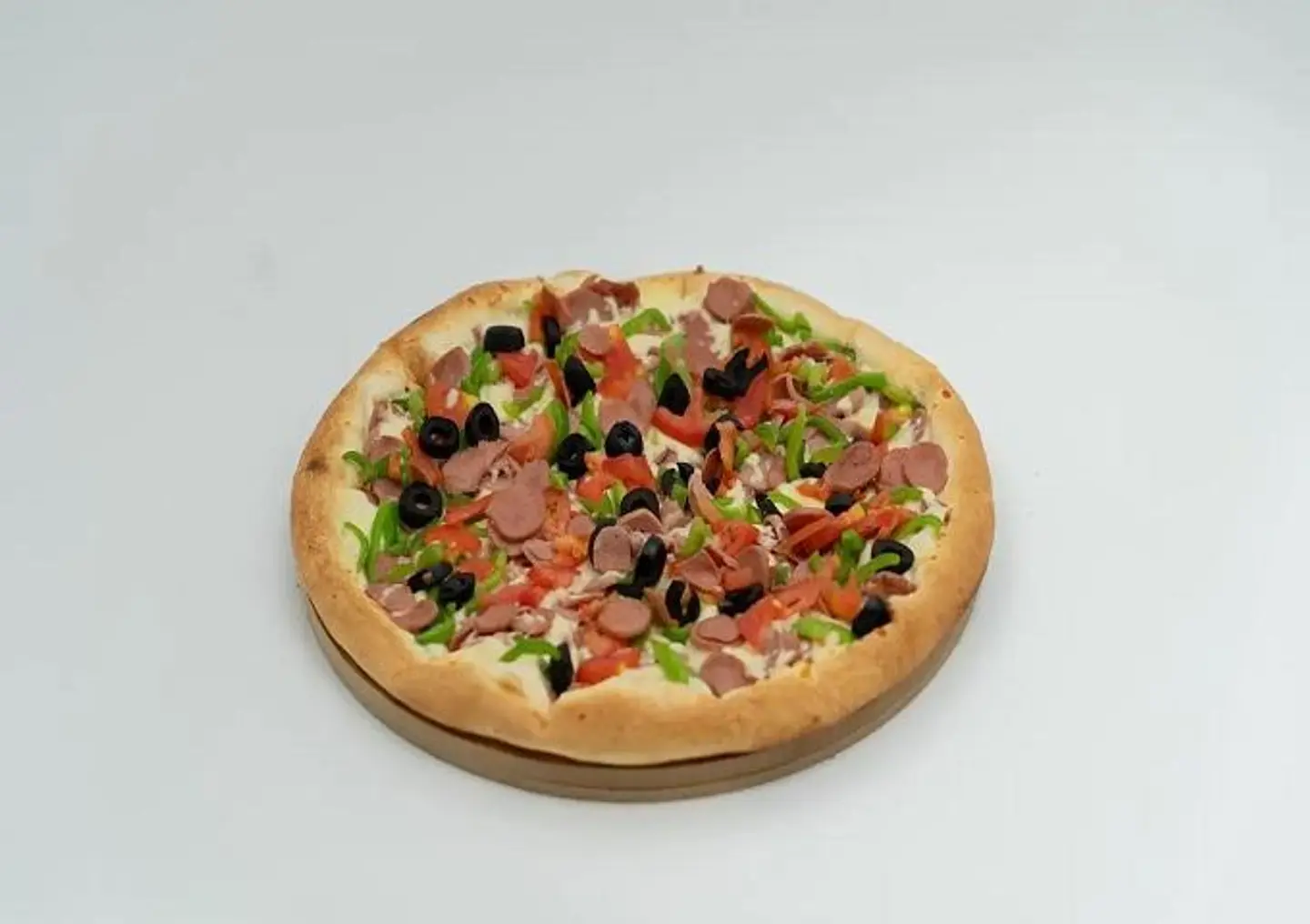 Sausage With Cream Cheese Pizza